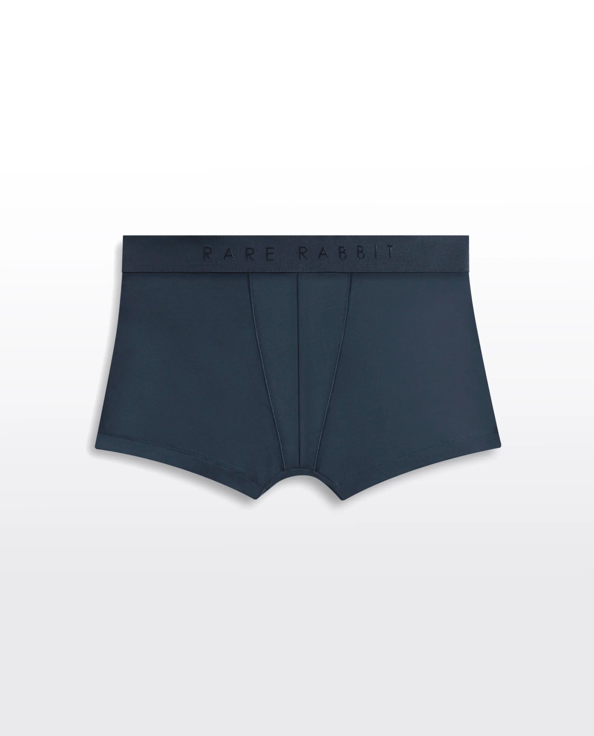 Rare Rabbit Men Close Teal Soft Cotton Stretch Trunks