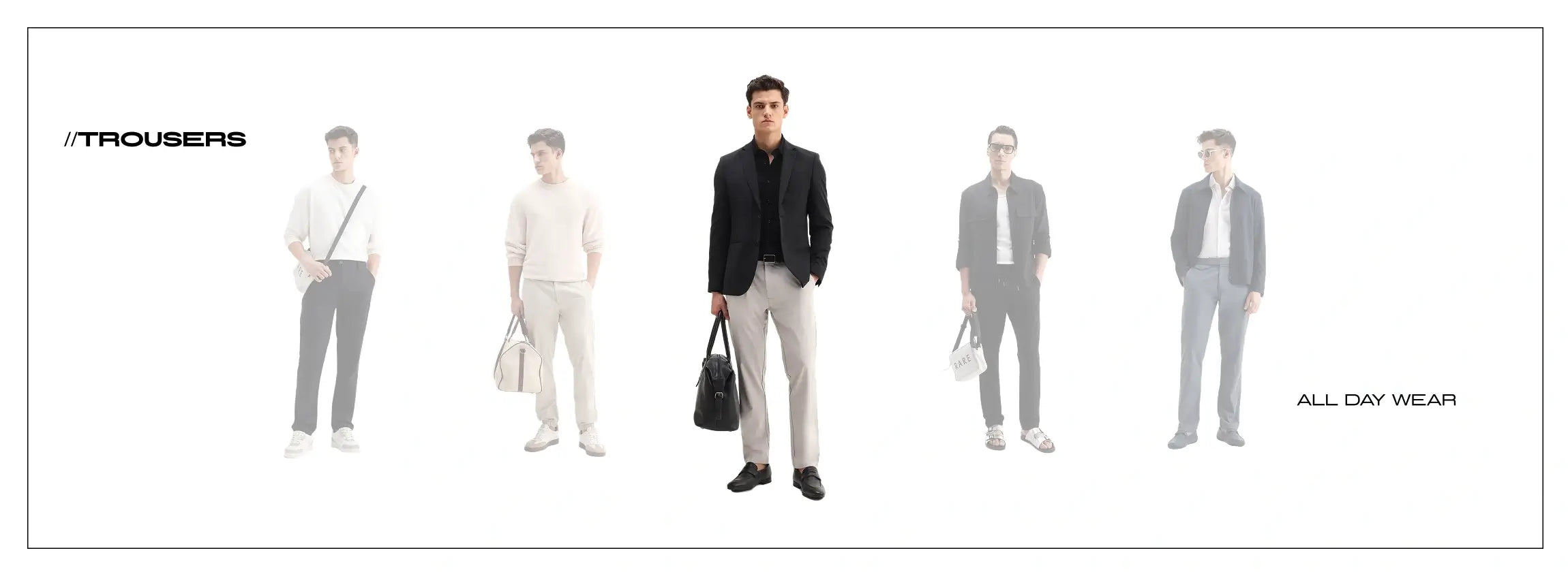 Men’s Trousers by Rare Rabbit – Tailored for Everyday Sophistication