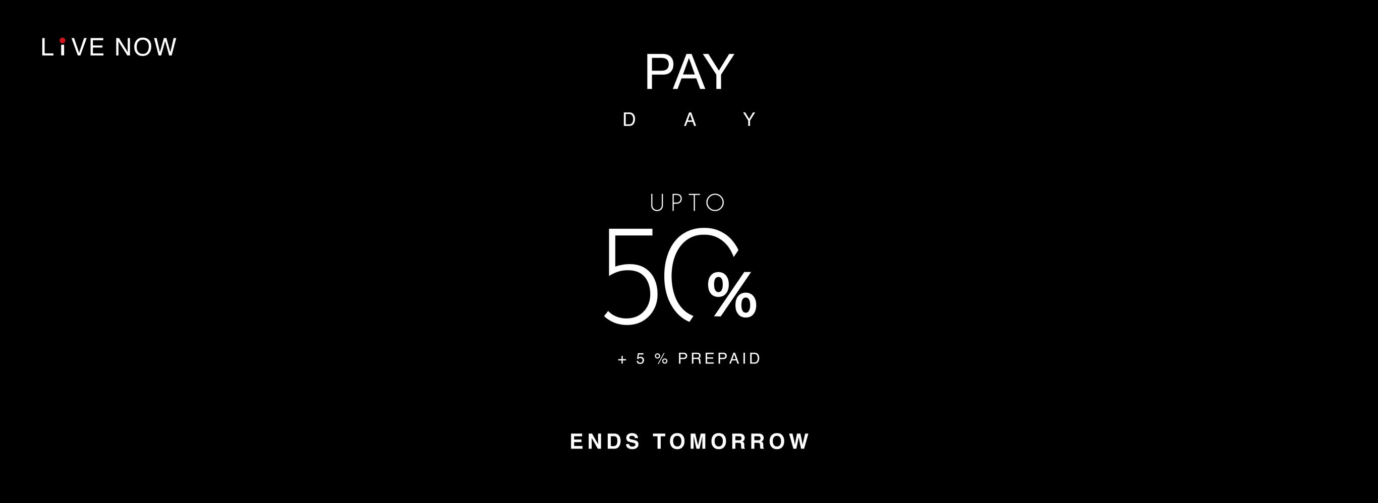 PAYDAY SALE