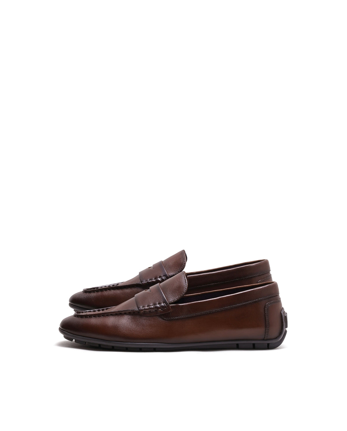 Rarez Men's Connor Primary Tan Leather Regular Loafers