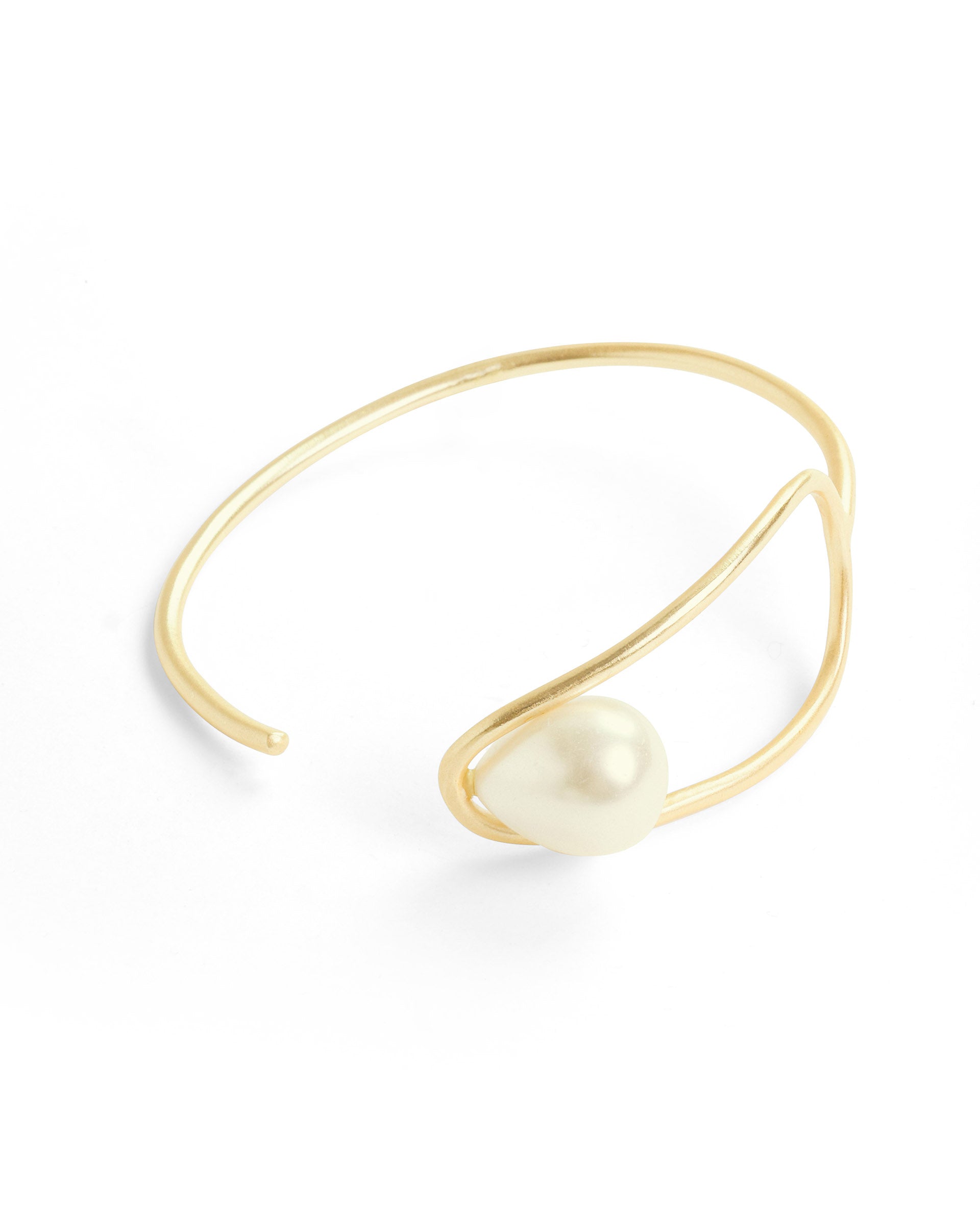 Rareism Women Content Gold Bracelet