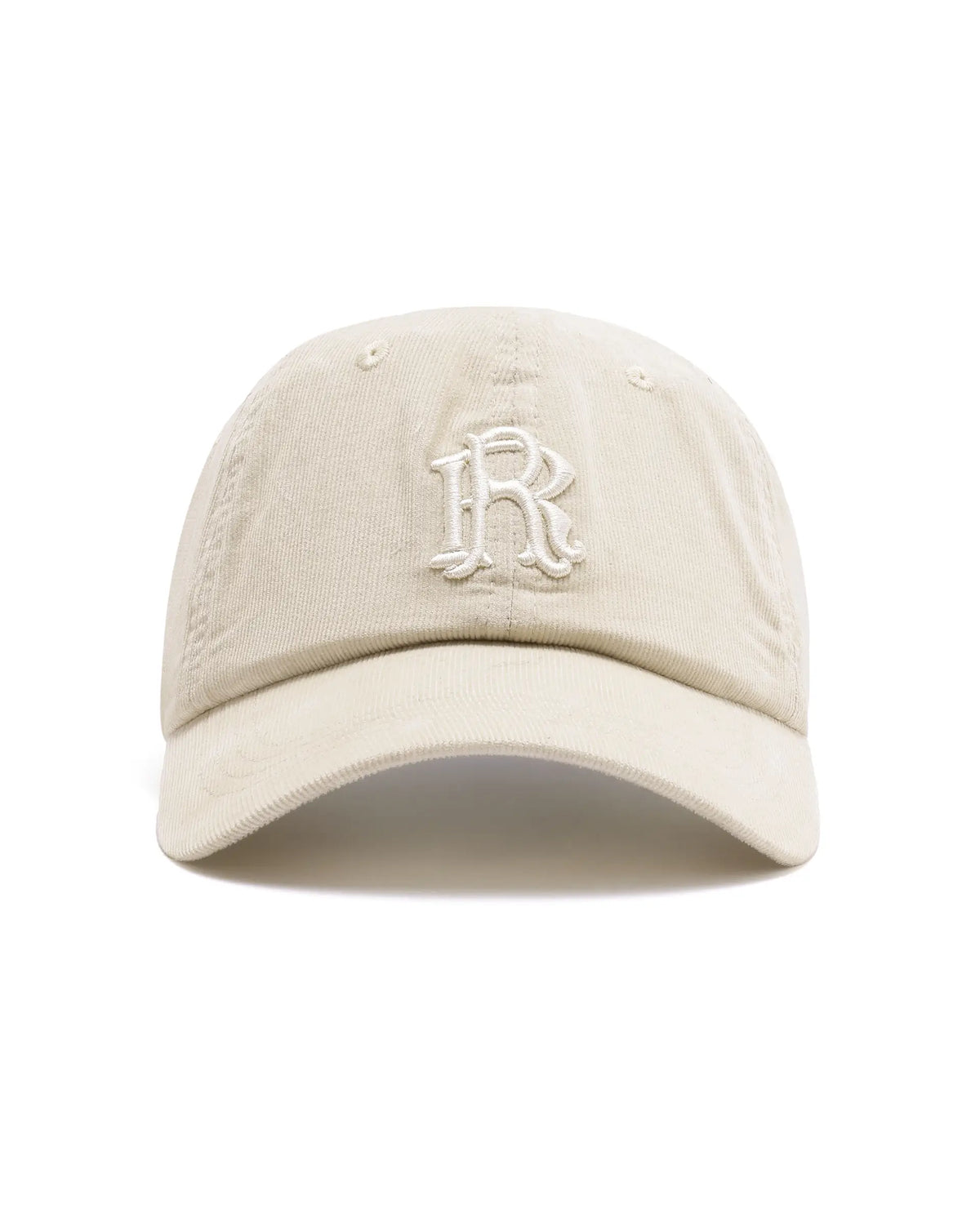Rare Rabbit Men's Cordy Beige Cotton Regular Embroidered Cap