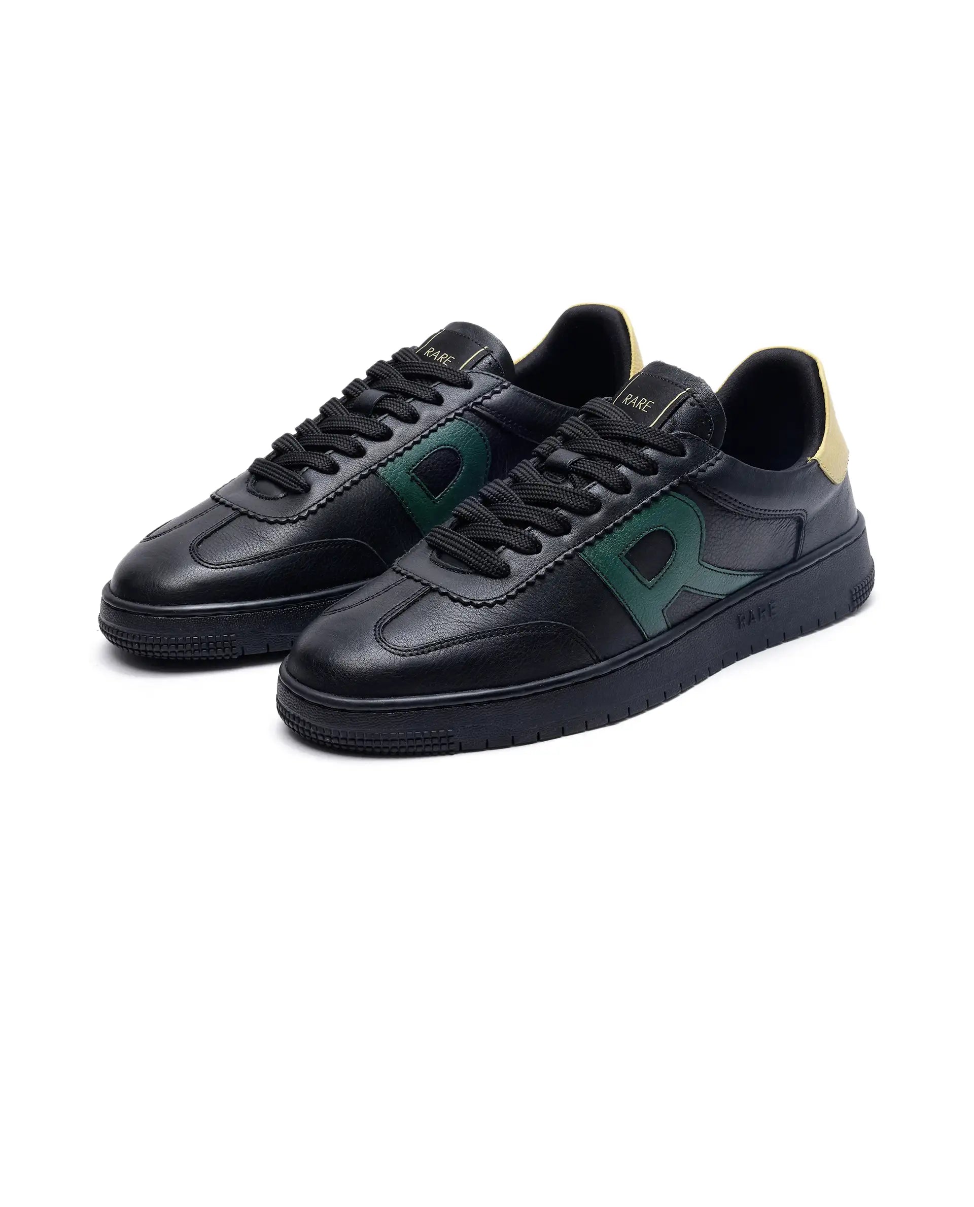 Rare Rabbit Men Dorset Black Lace-Up Closure Shoes