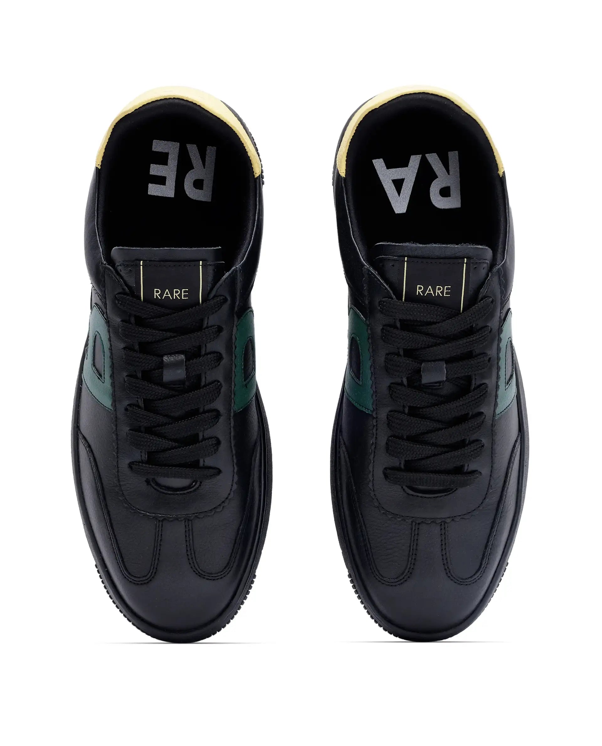 Rare Rabbit Men Dorset Black Lace-Up Closure Shoes