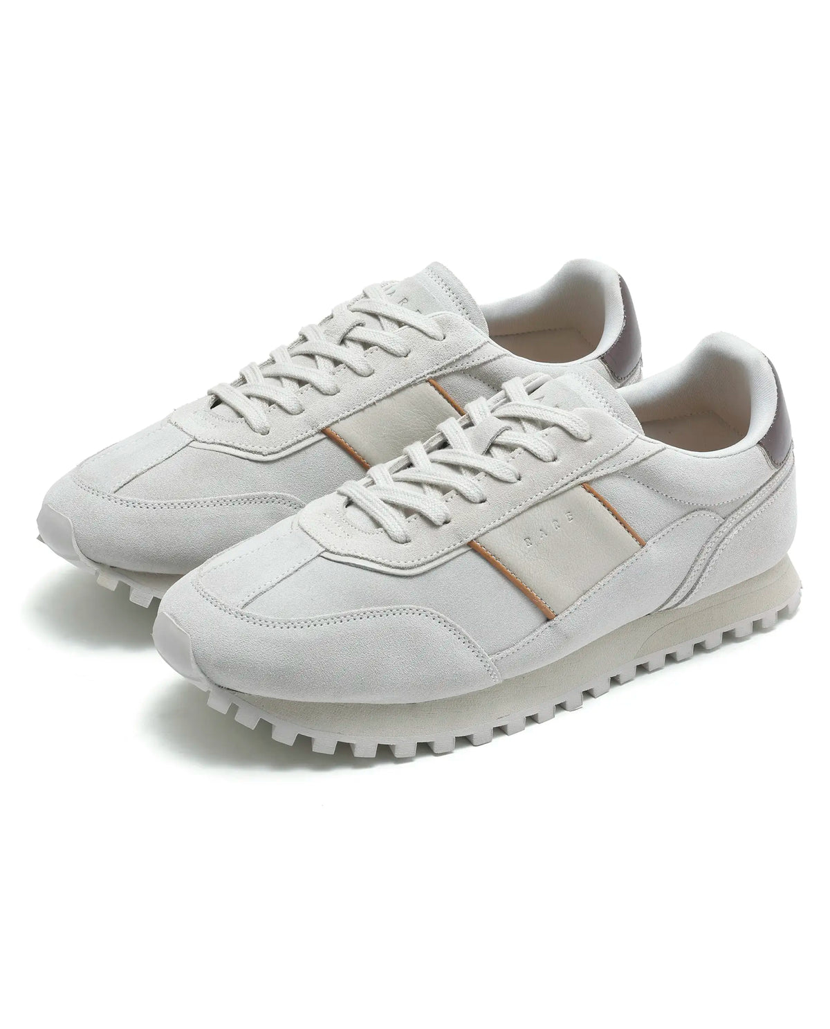Rarez Men's Dramz Light Beige Leather Regular Sneaker