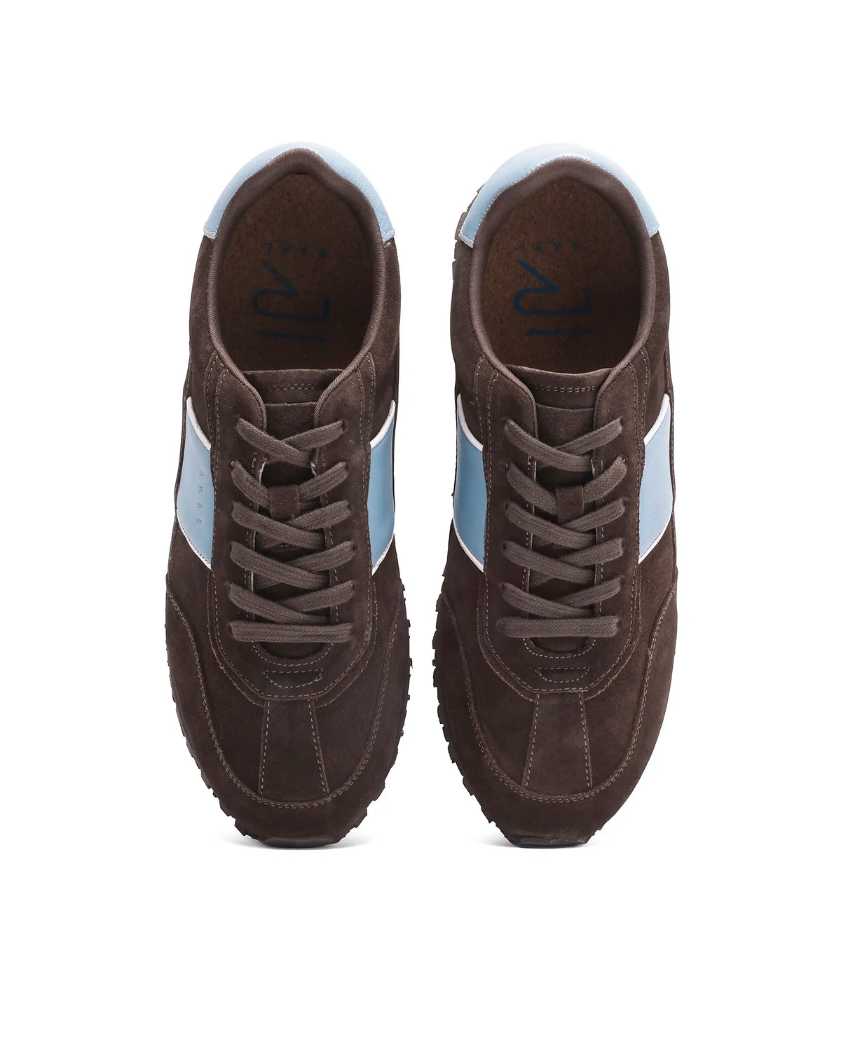 Rarez Men's Dramz Dark Brown Leather Regular Sneaker