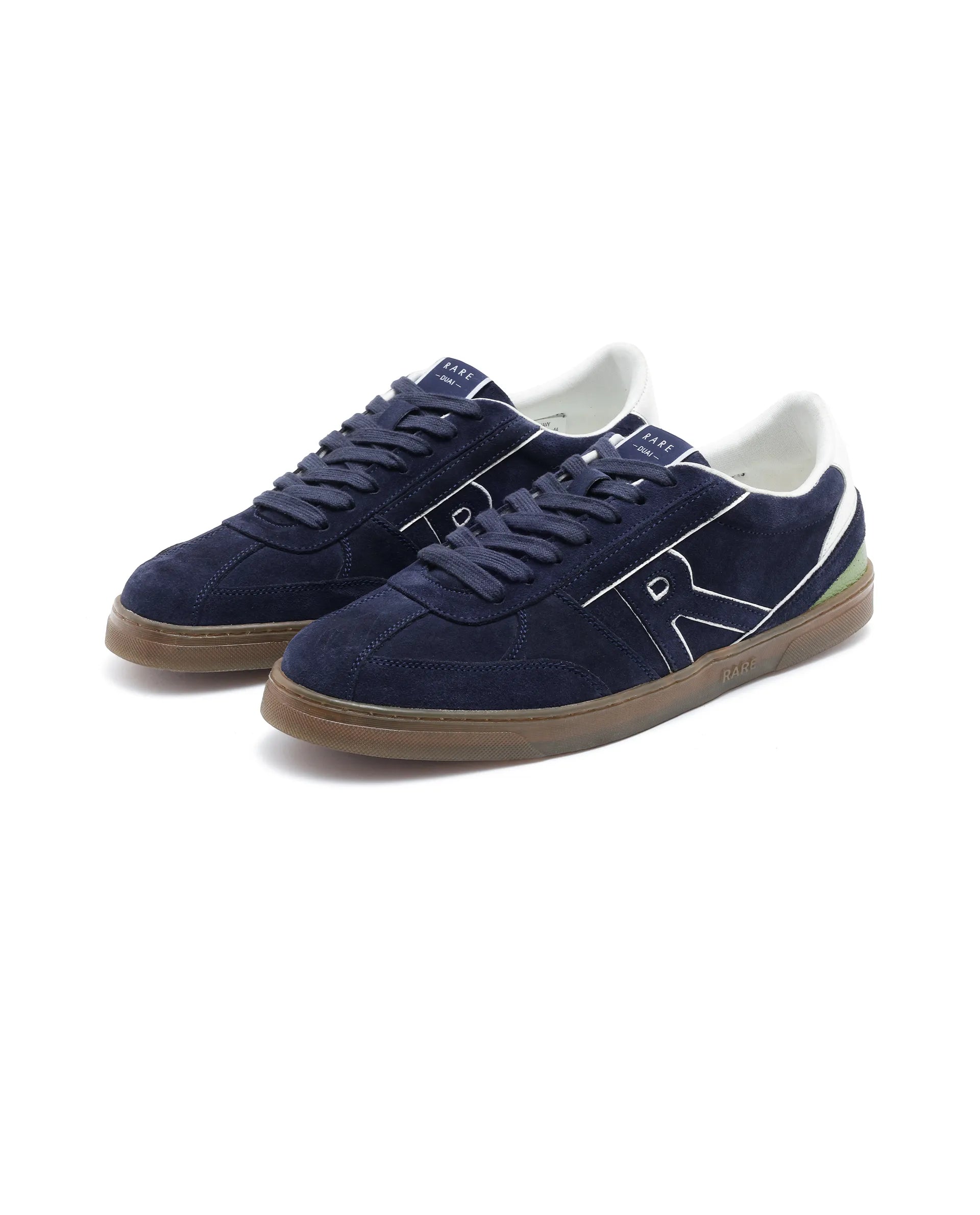 Rare Rabbit Men Duai Navy Lace-Up Closure Sneaker