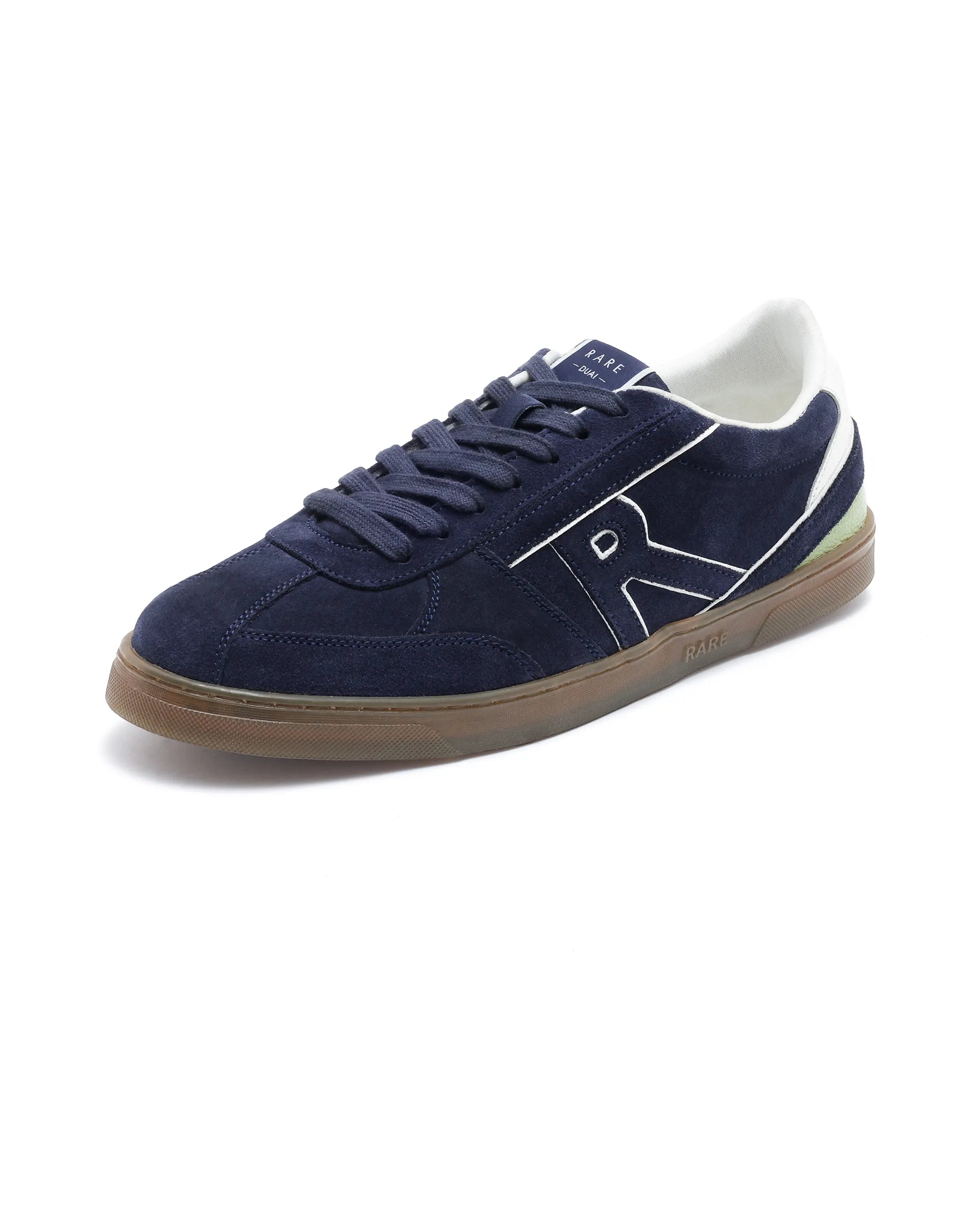 Rare Rabbit Men Duai Navy Lace-Up Closure Sneaker