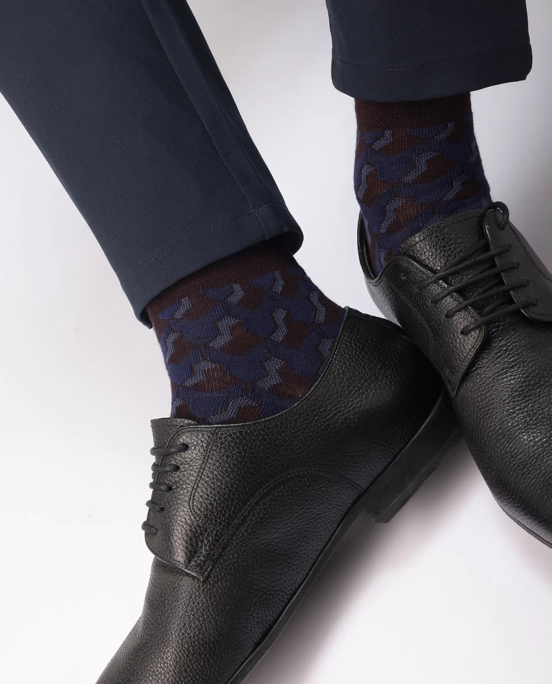 Rare Rabbit Men Durab & Cont Assorted High Ankle Socks