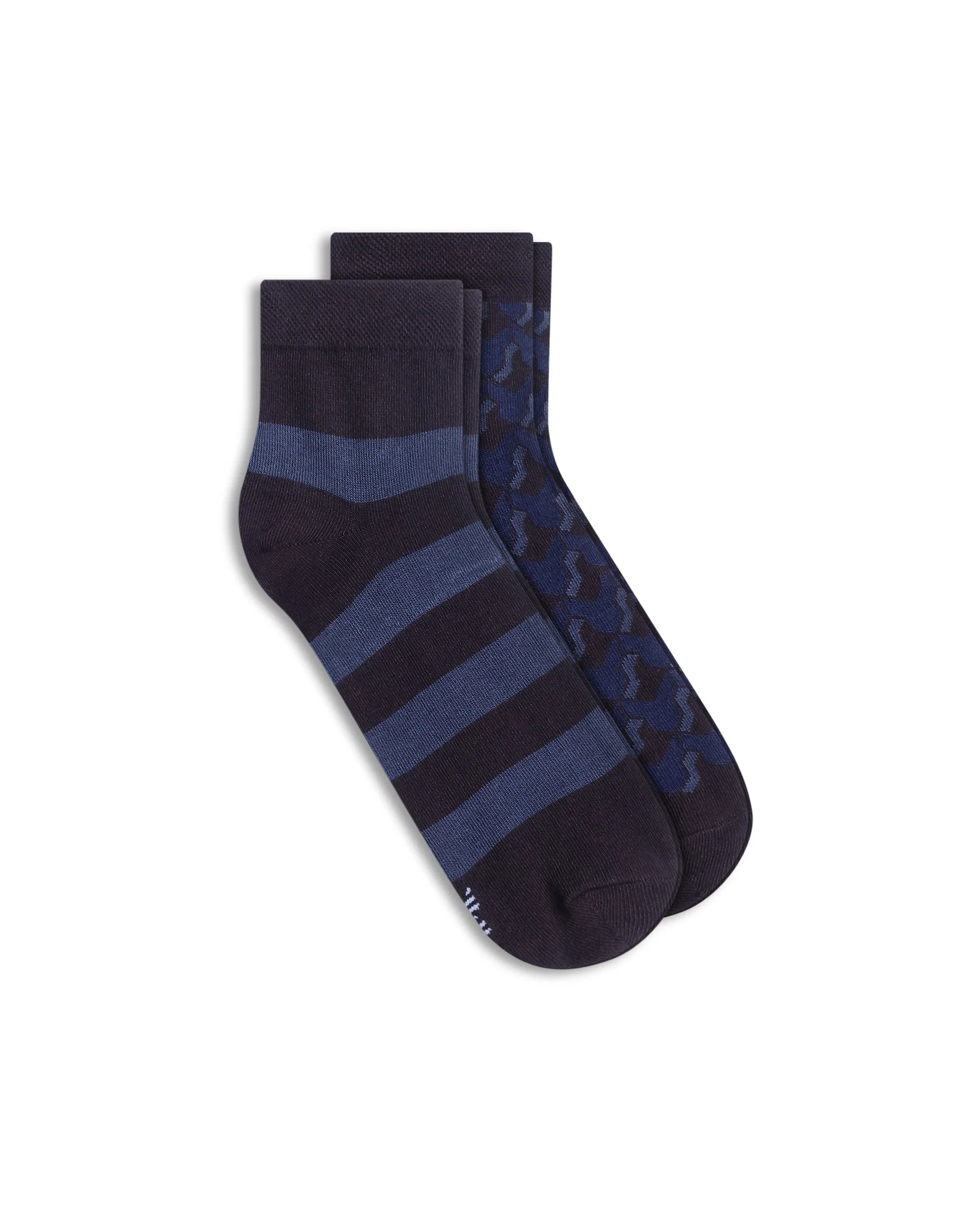 Rare Rabbit Men Durab & Cont Assorted High Ankle Socks