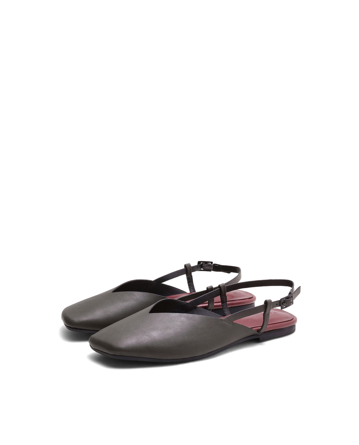 Rarez Women's Elina Olive Micro Fiber Flats