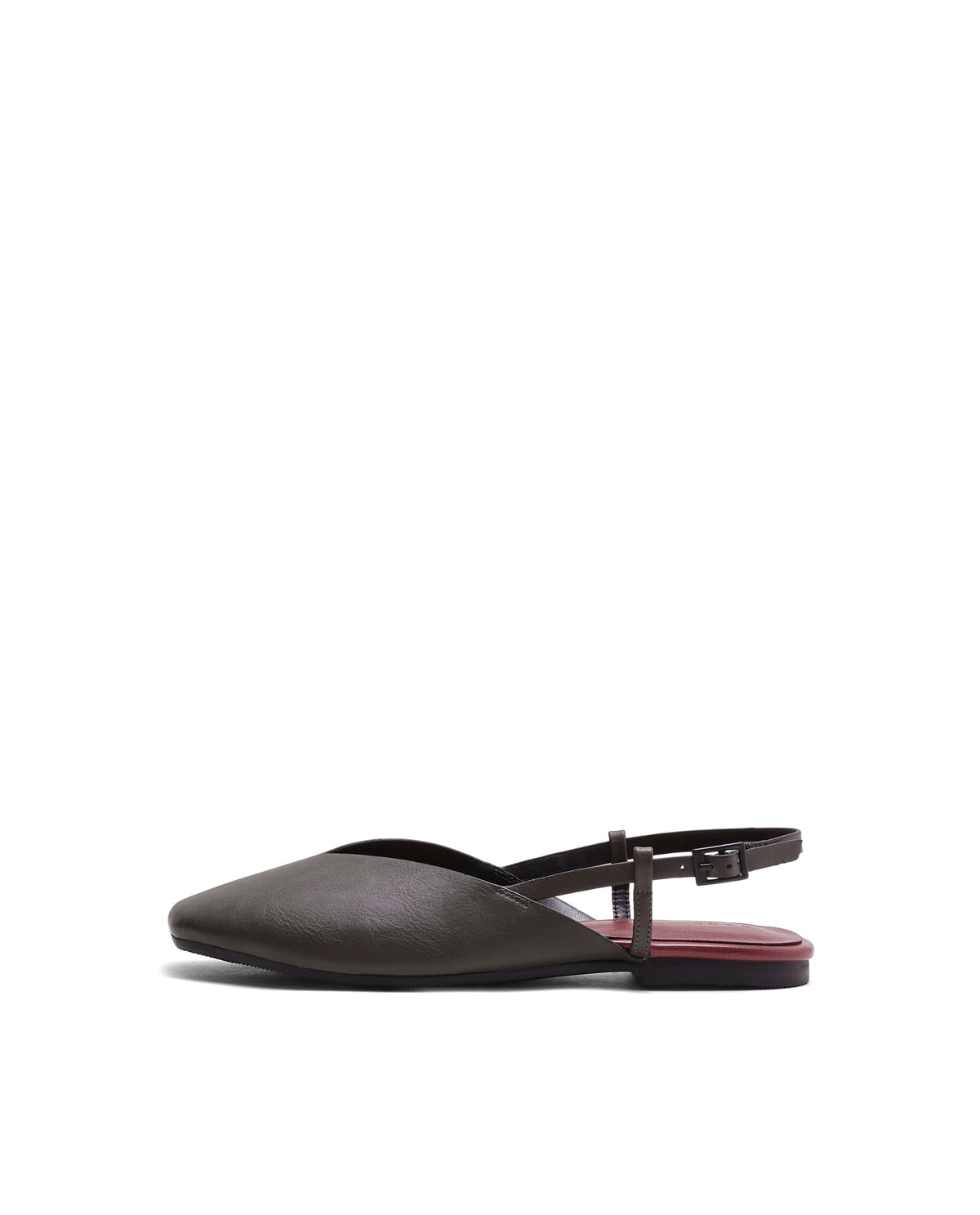 Rarez Women's Elina Olive Micro Fiber Flats