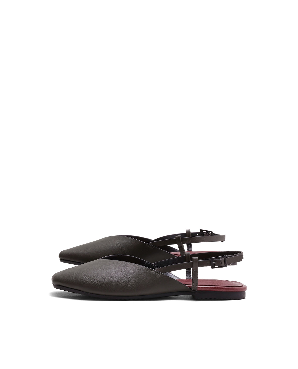 Rarez Women's Elina Olive Micro Fiber Flats