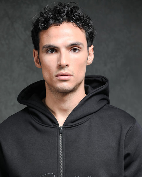 Rare Rabbit Mens Dark Gray Hoodie Rare Rabbit Men's April Purple