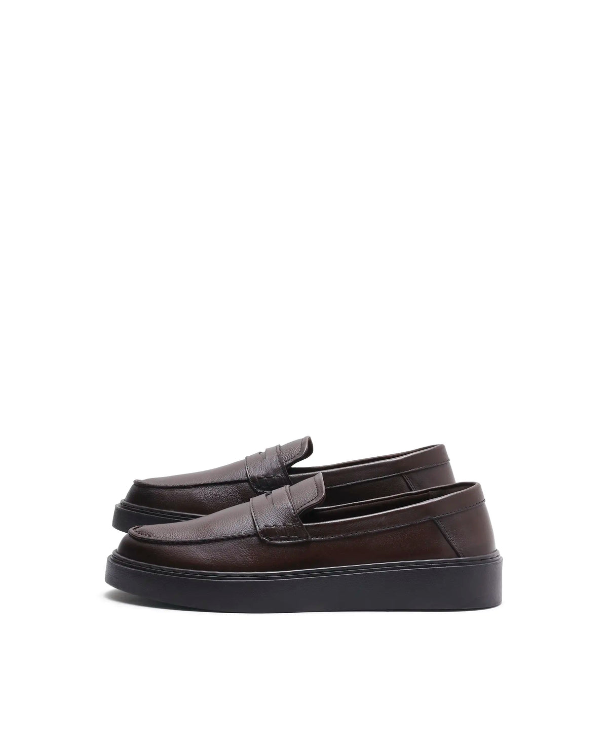 Rarez Men's Fordo Dark Brown Leather Regular Mocassin