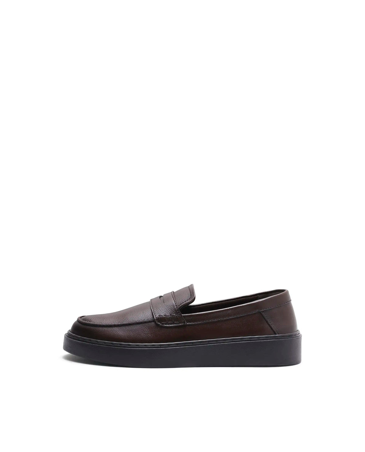 Rarez Men's Fordo Dark Brown Leather Regular Mocassin