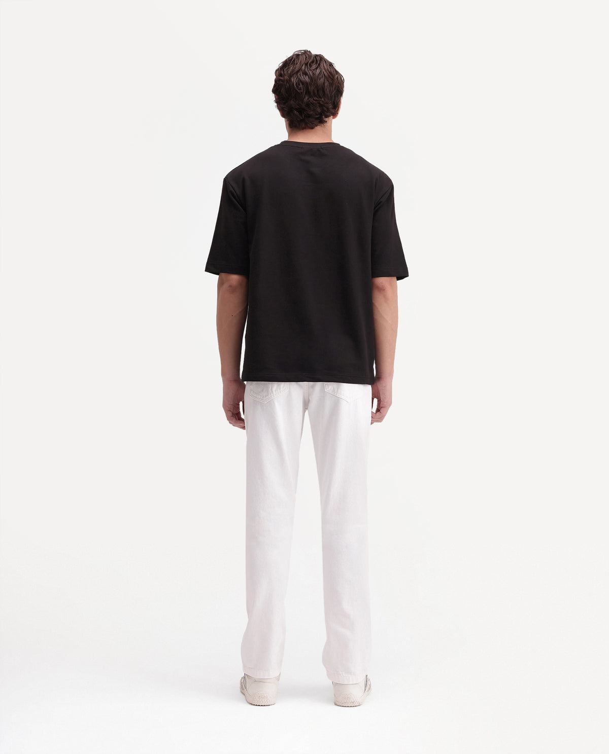 Rare Rabbit Men's Frost-26 Primary White Cotton Morris Regular Plain Jeans