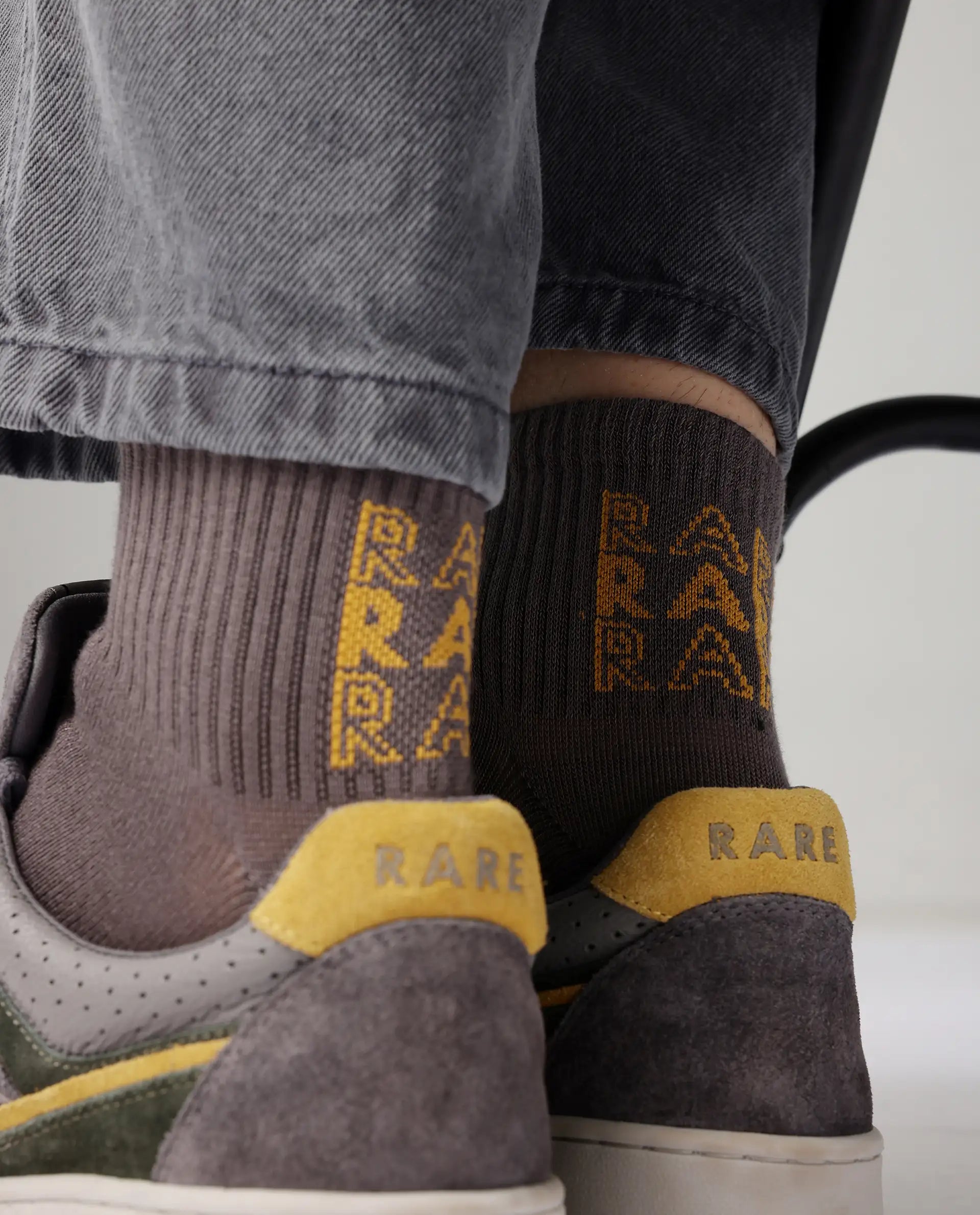 Rare Rabbit Men Happy Assorted High Ankle Socks
