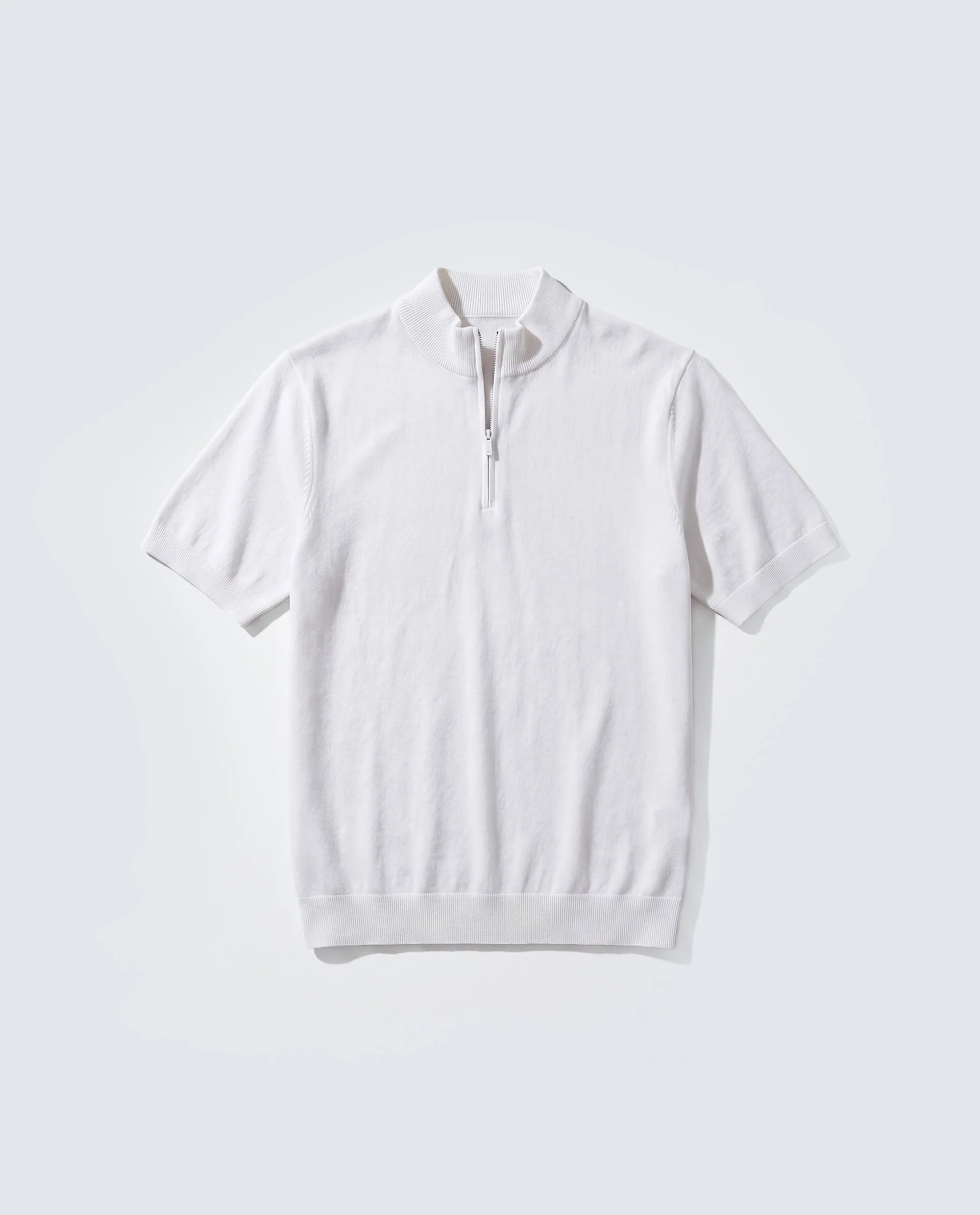 Rare Rabbit Men's Alfeto White Viscose Plain Regular Fit Half Sleeve Polo