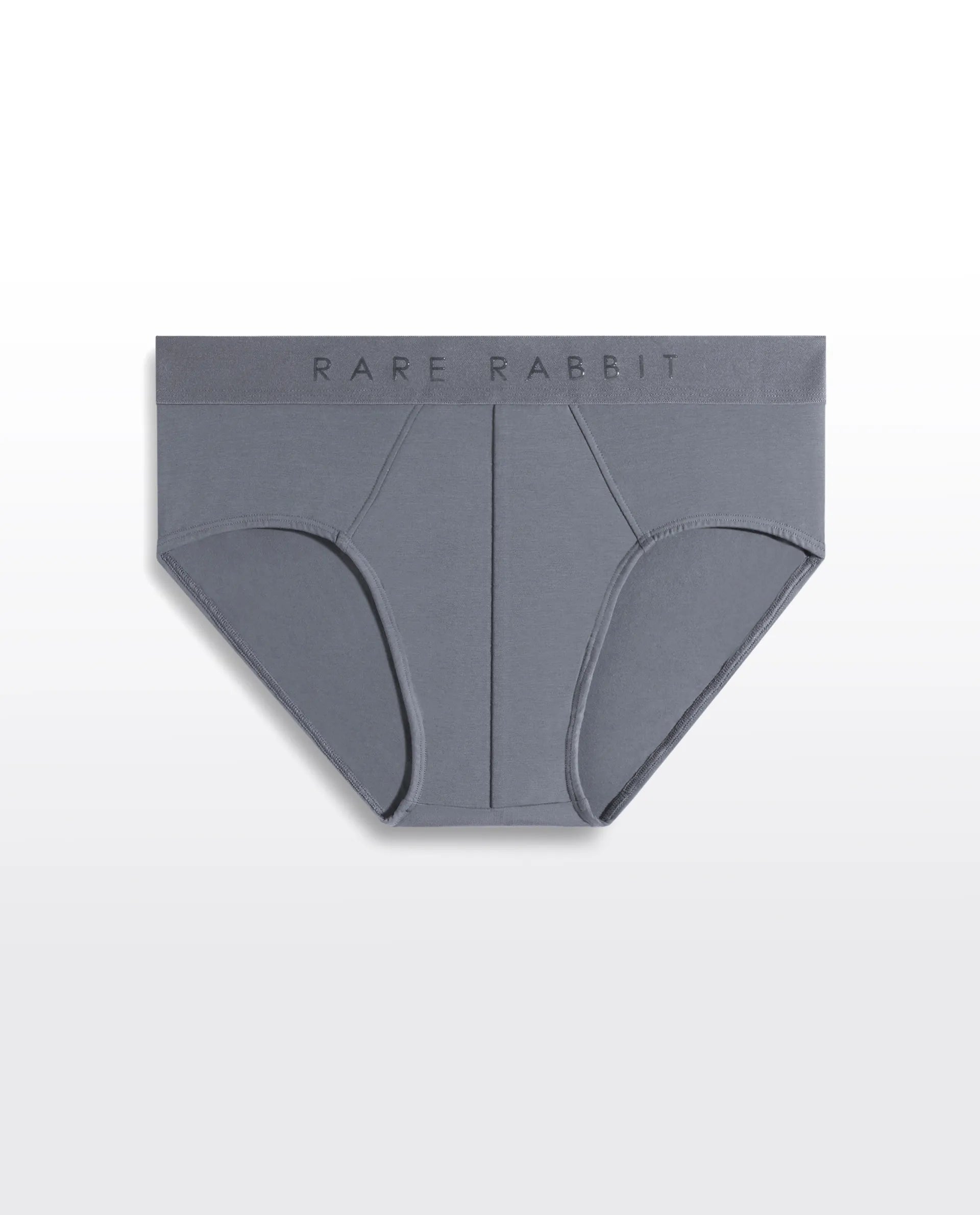 Rare Rabbit Men Hither Grey Soft Cotton Stretch Briefs