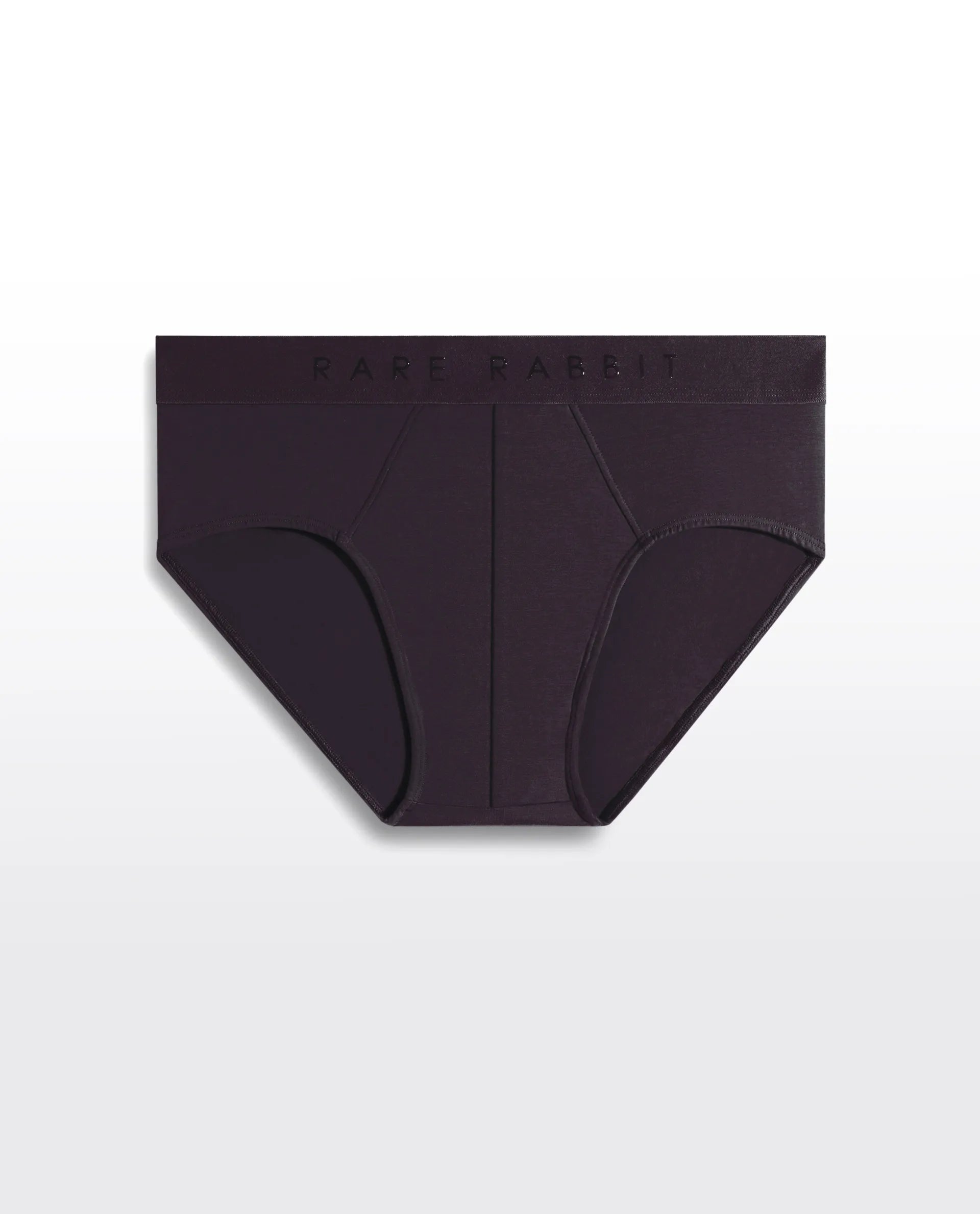 Rare Rabbit Men Hither Prune Soft Cotton Stretch Briefs