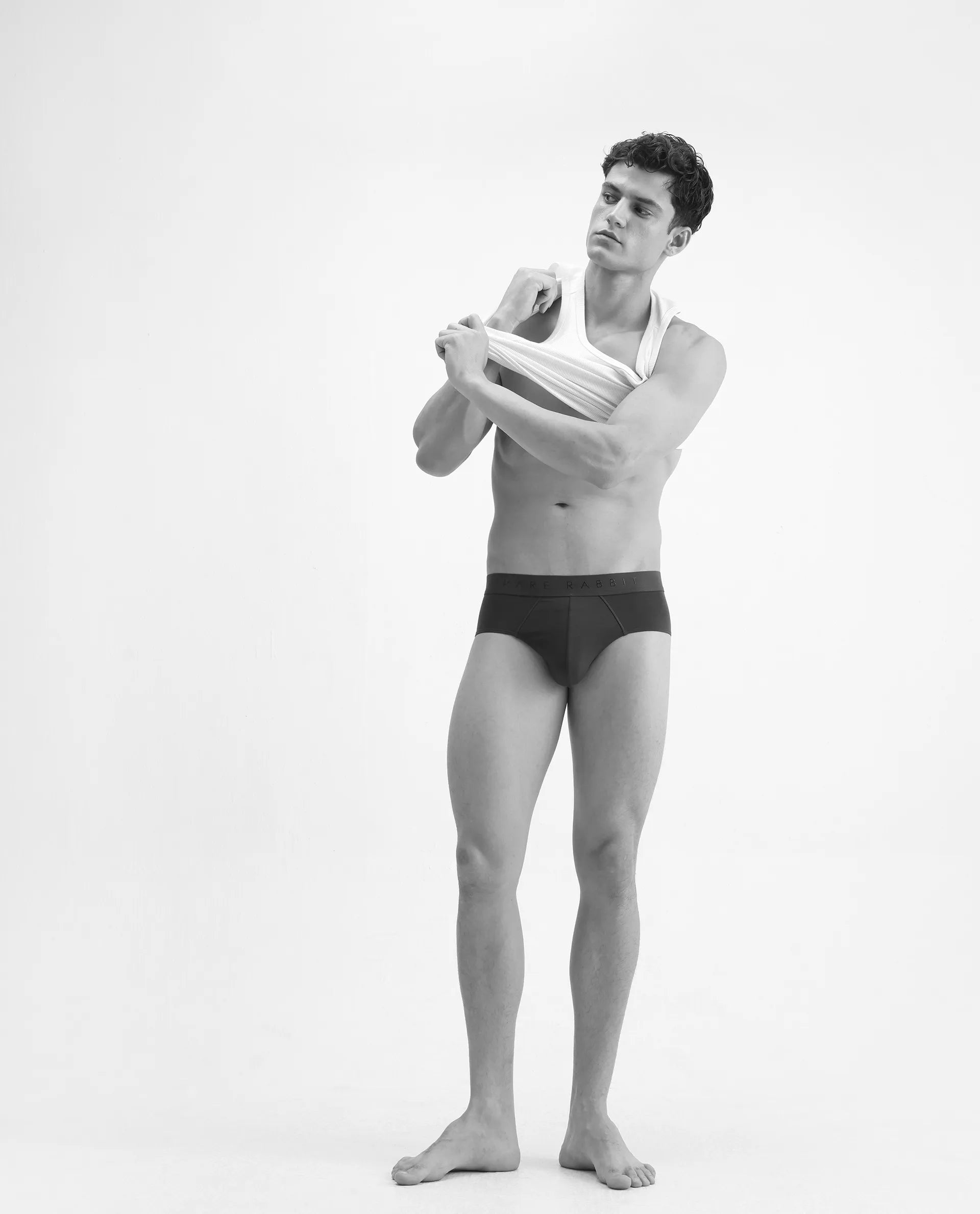 Rare Rabbit Men Hither Teal Soft Cotton Stretch Briefs