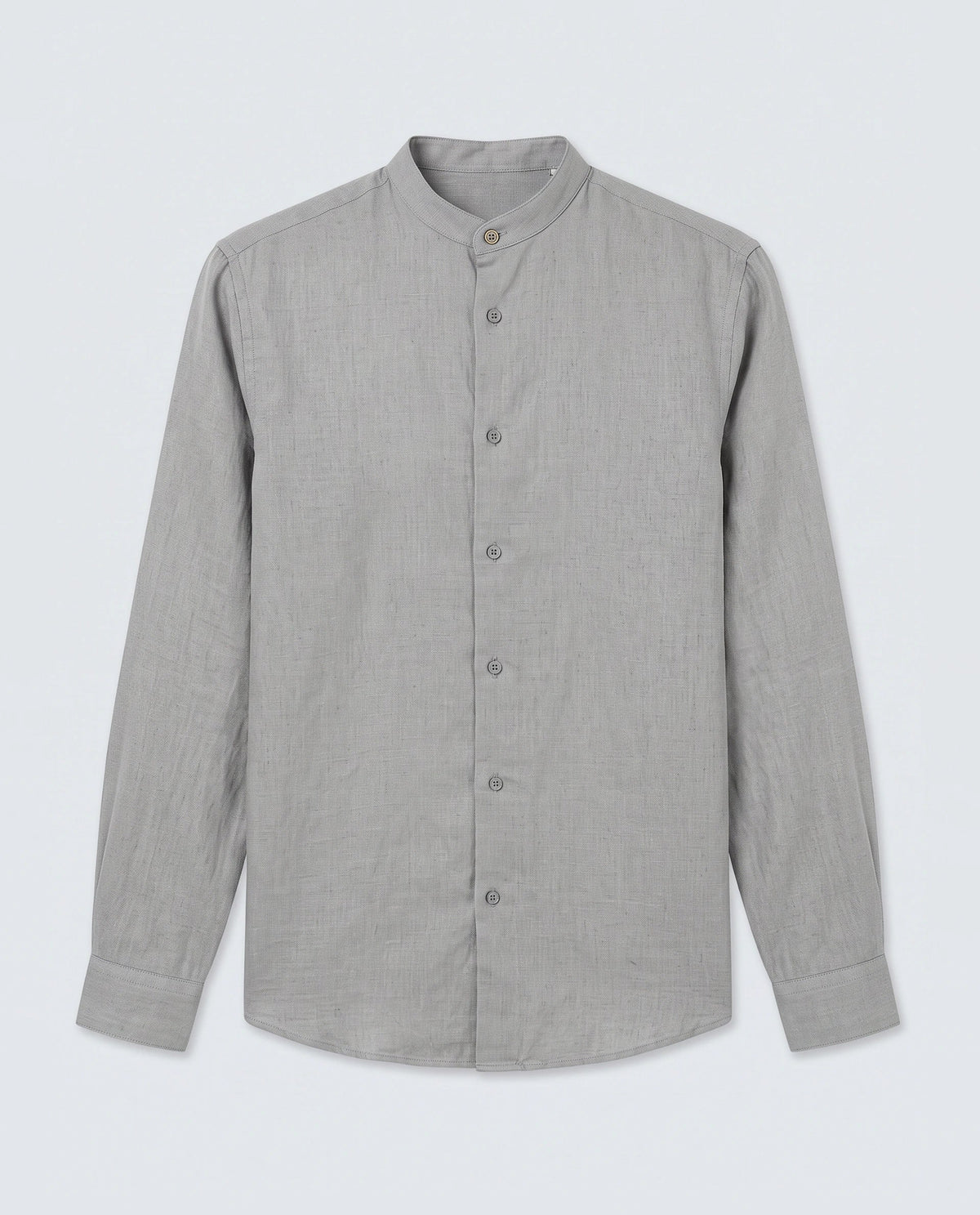 Rare Rabbit Men's Cinex 26 Dusky Olive Linen Blend Fabric Full Sleeve Regular Fit Shirt