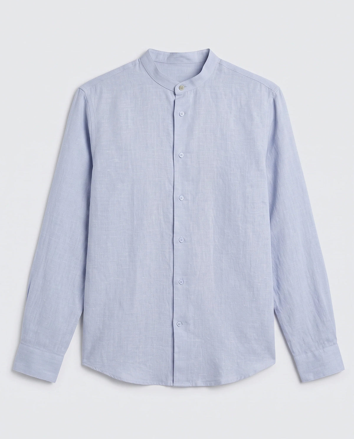 Rare Rabbit Men's Cinex 26 Light Purple Linen Blend Fabric Full Sleeve Regular Fit Shirt