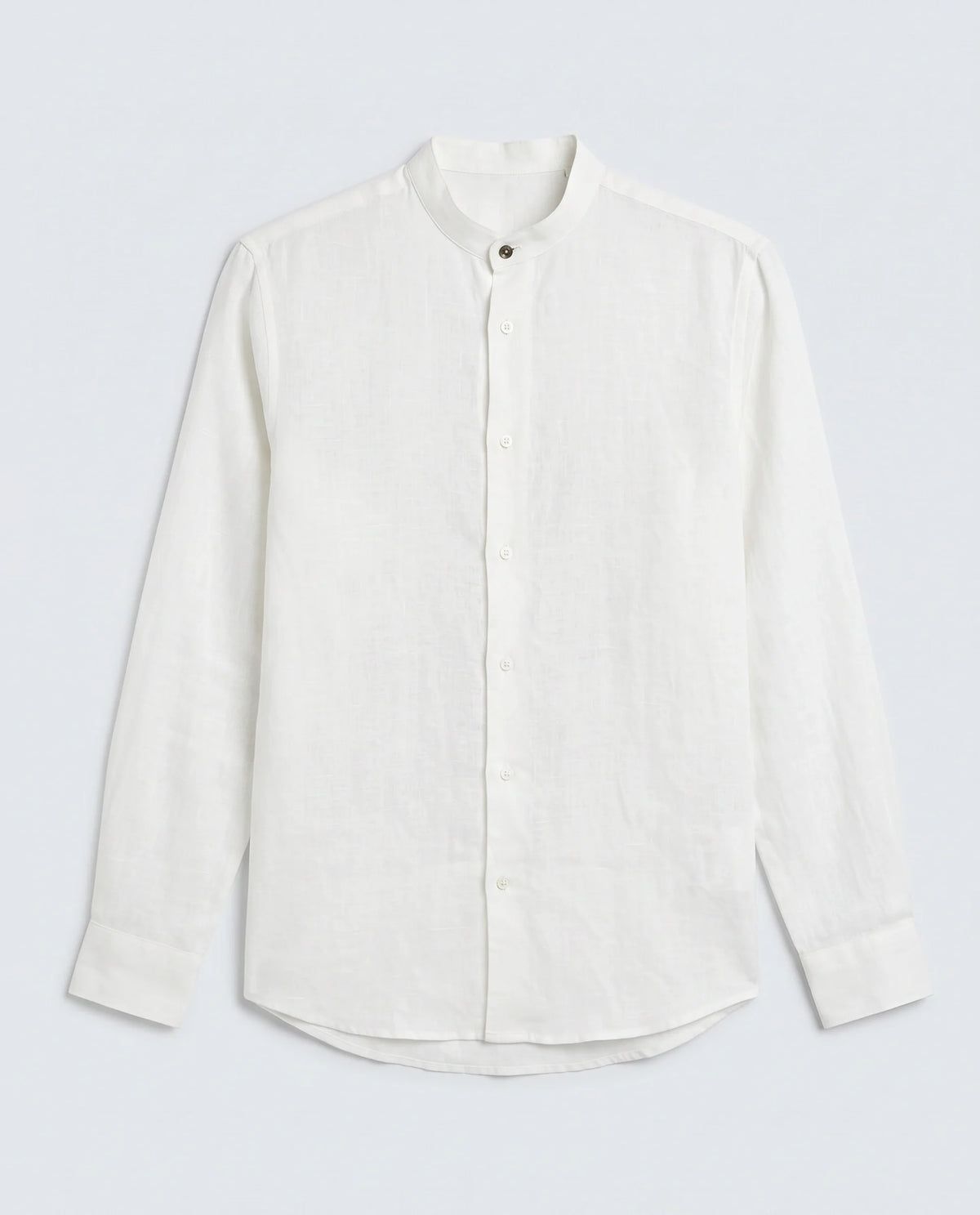 Rare Rabbit Men's Cinex 26 Off White Linen Blend Fabric Full Sleeve Regular Fit Shirt