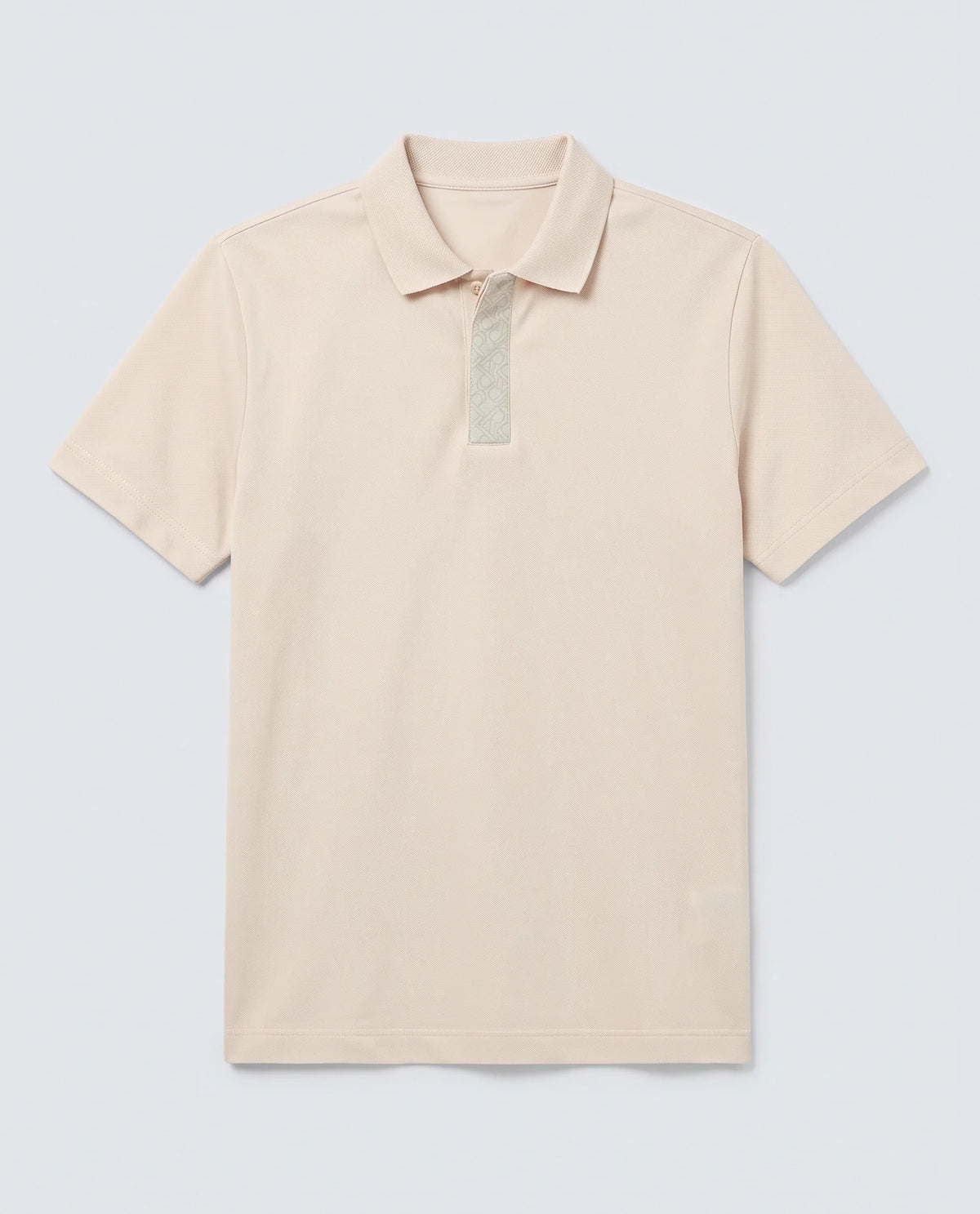 Rare Rabbit Men's Hin-S26 Off White Cotton Blend Fabric Half Sleeve Spread Collar Regular Fit Plain Polo
