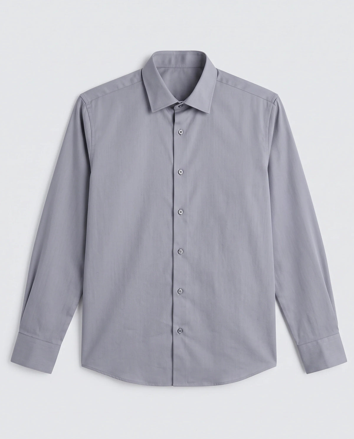 Rare Rabbit Men's Holla-Ss26 Purple Cotton Blend Fabric Full Sleeve Spread Collar Regular Fit Plain Shirt