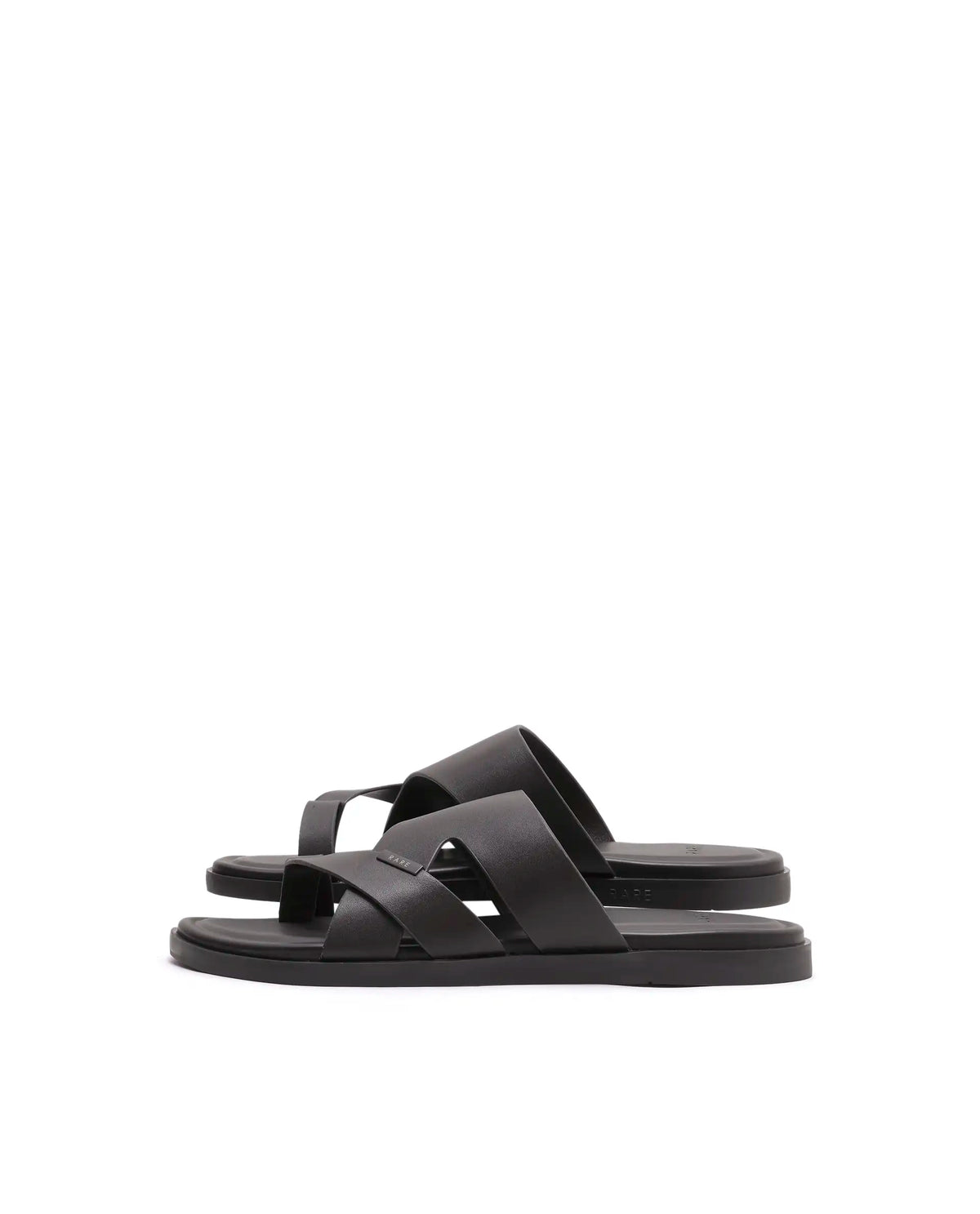 Rarez Men's Ivy Dark Coorg Coffee Leather Regular Sandal