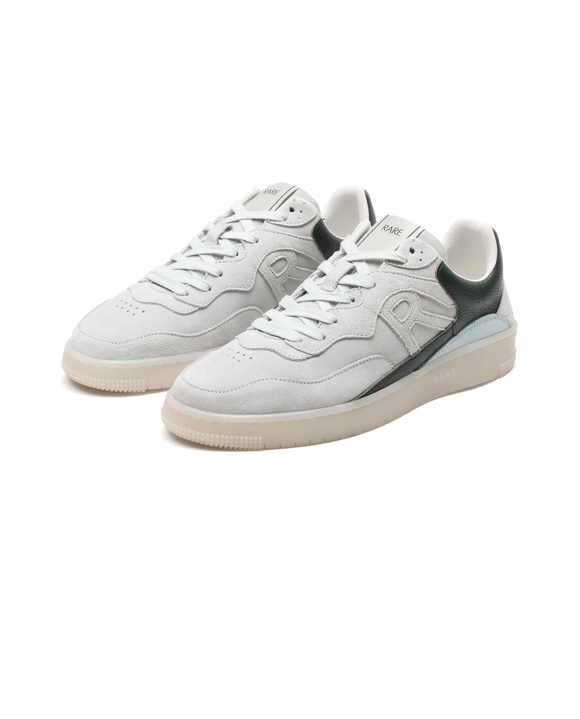 Rare Rabbit Men Jade White Lace-Up Closure Sneaker