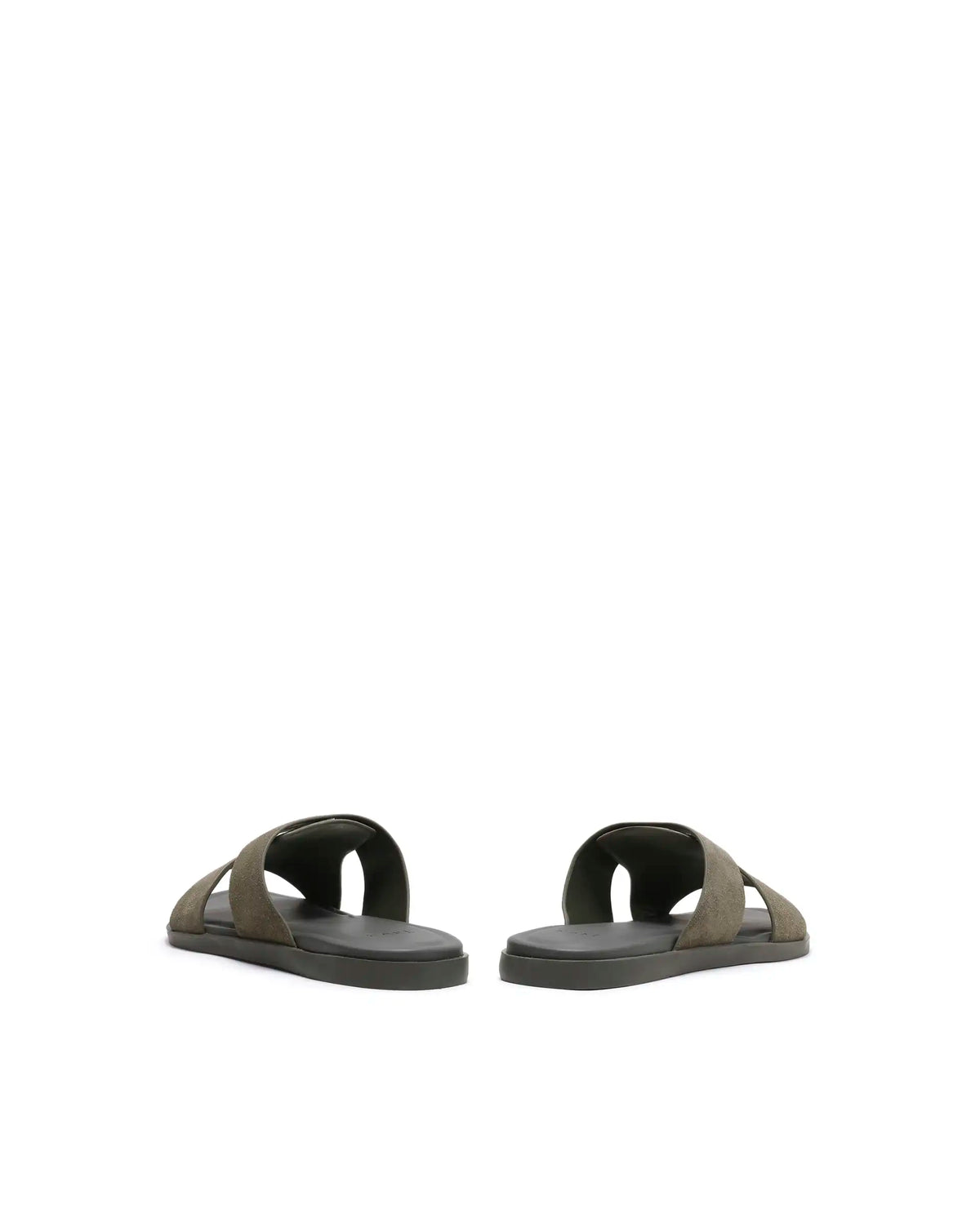 Rarez Men's Jaxa Olive Leather Regular Sandal