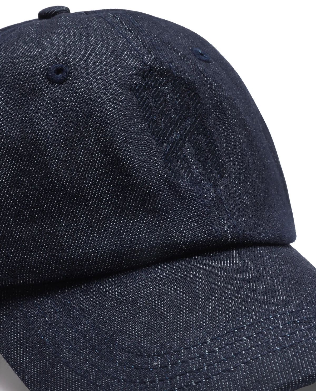 Rare Rabbit Men's Jiny Navy Cotton Regular Embroidered Cap