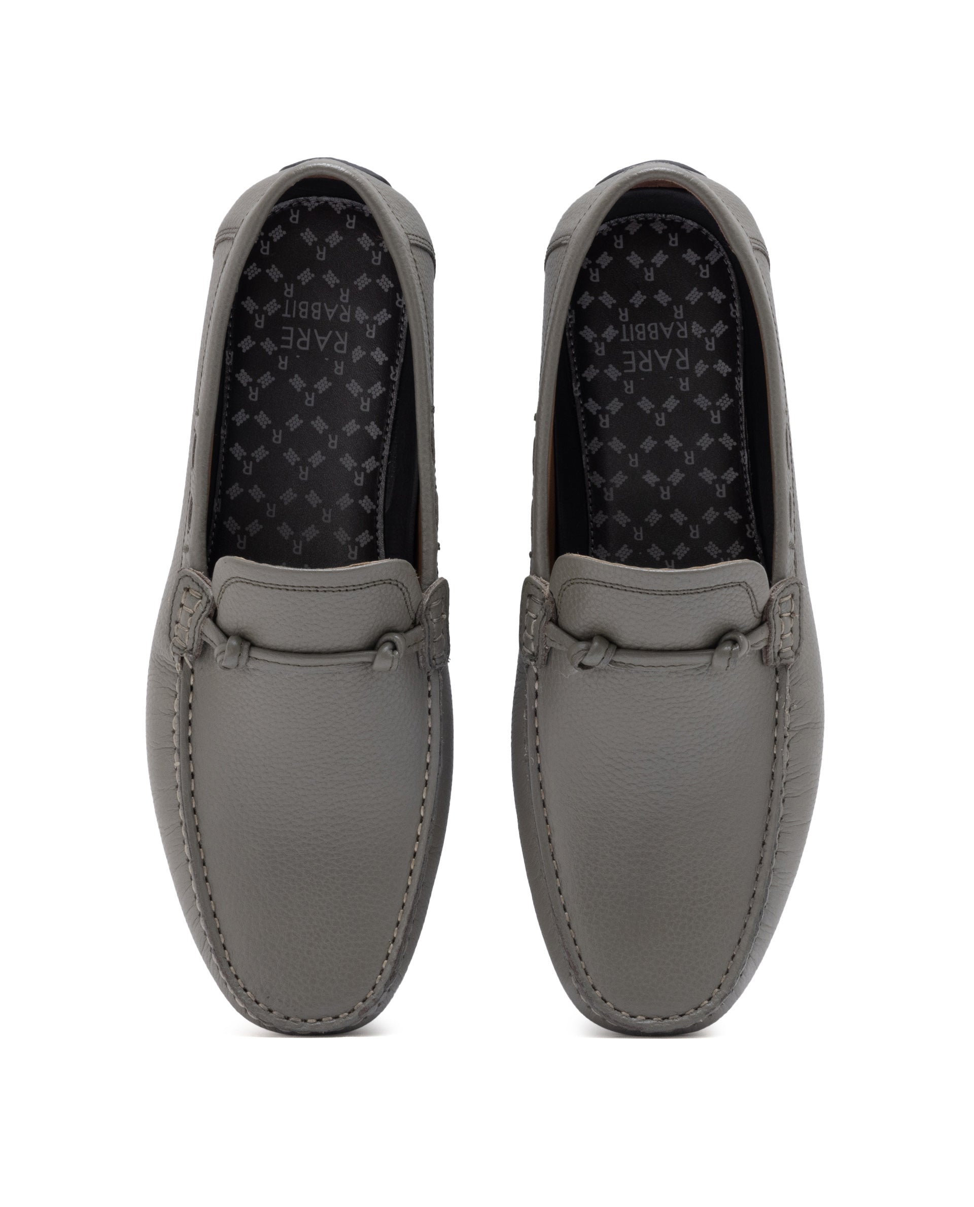 Rare Rabbit Men's Knott Sage Slip-On Genuine Milled Leather Driving Mocassin