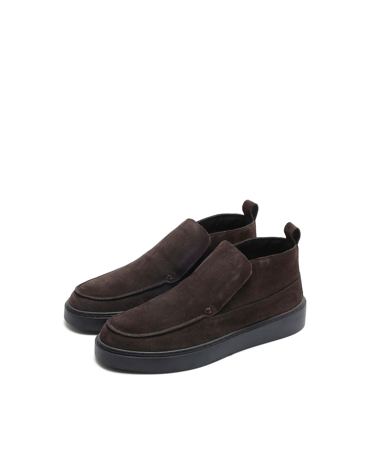 Rarez Men's Lerc Dark Coffee Suede Regular Boots