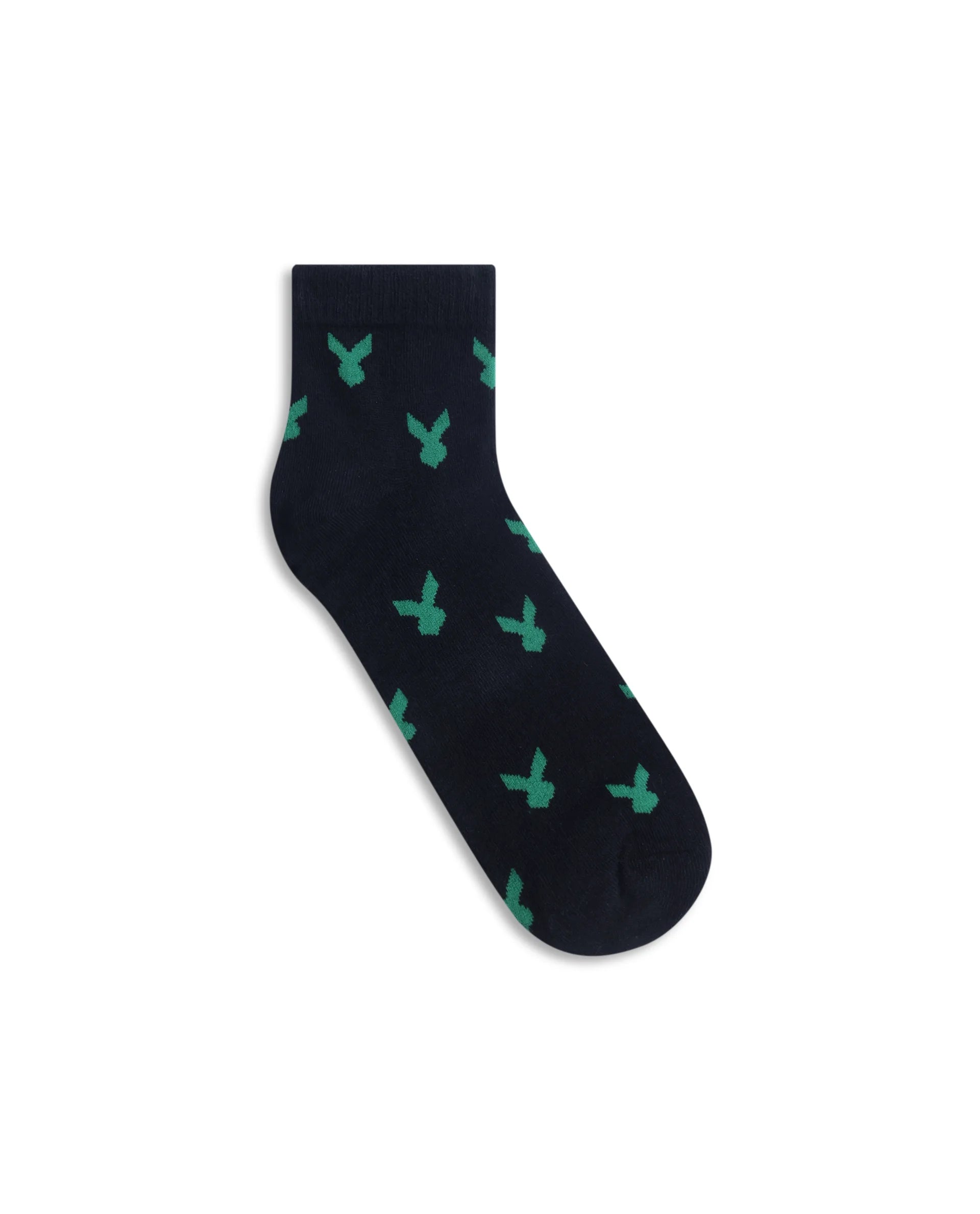 Rare Rabbit Men Loger - 2 Black High Ankle Socks