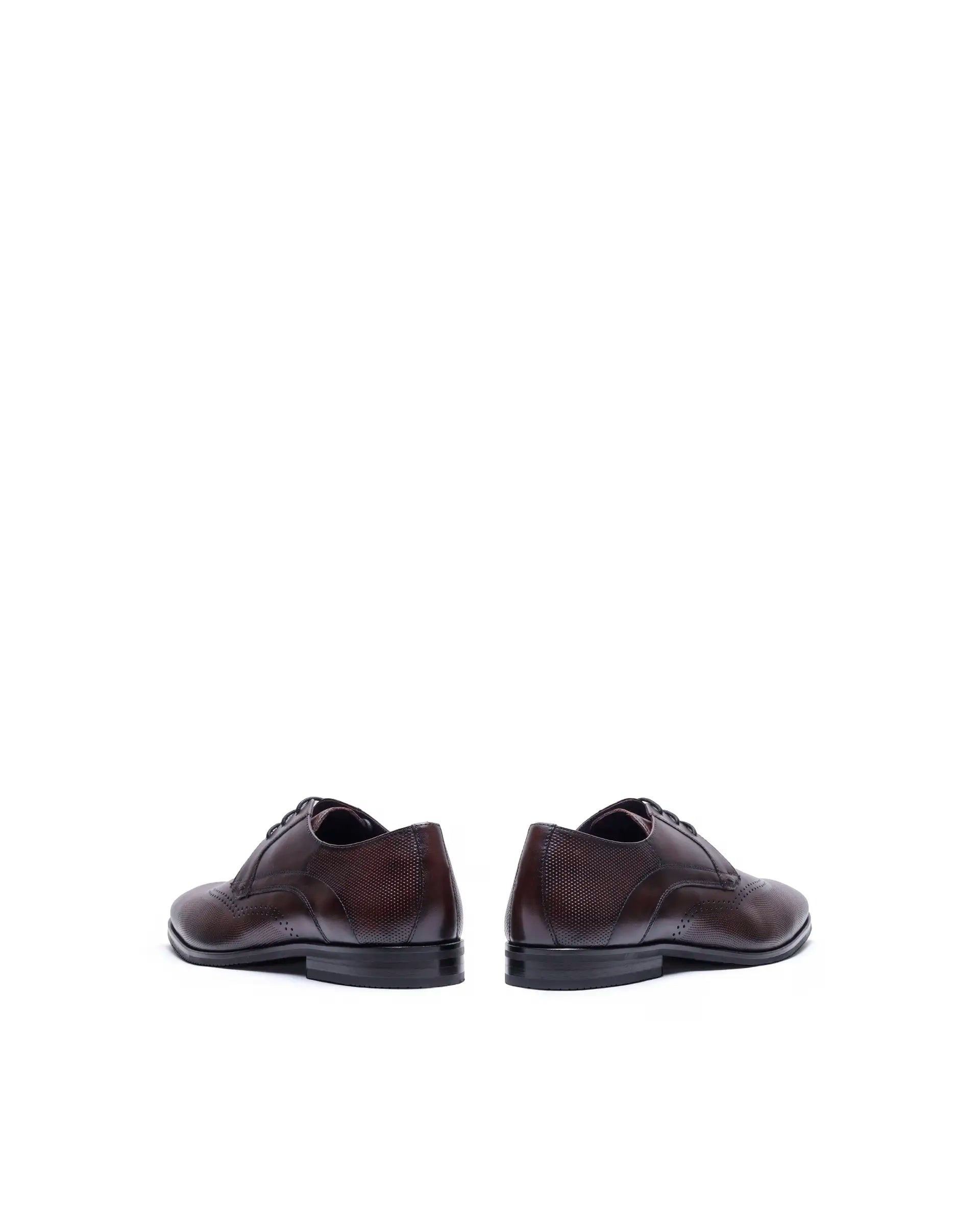 Rare Rabbit Men's Marcello Bordo Leather Formal