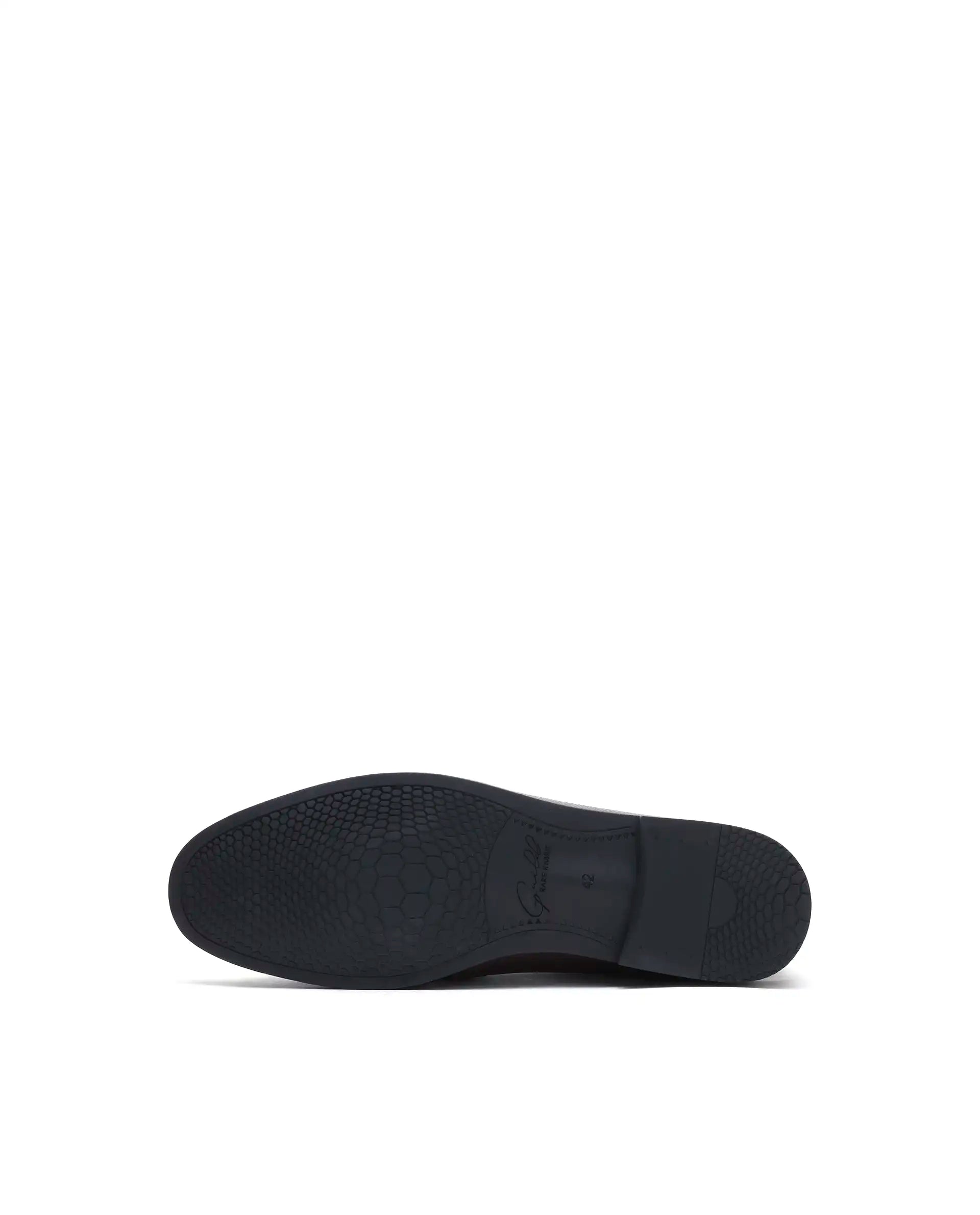 Rare Rabbit Men's Mario Brown Leather Mocassin