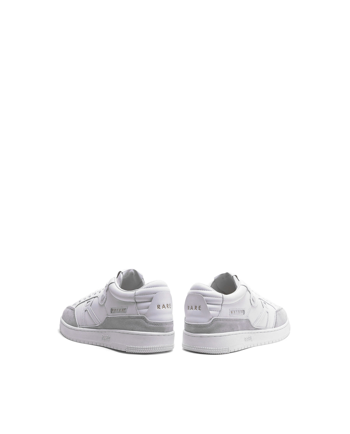 Rarez Men's Matr 02 Primary White Micro Fiber Sneaker