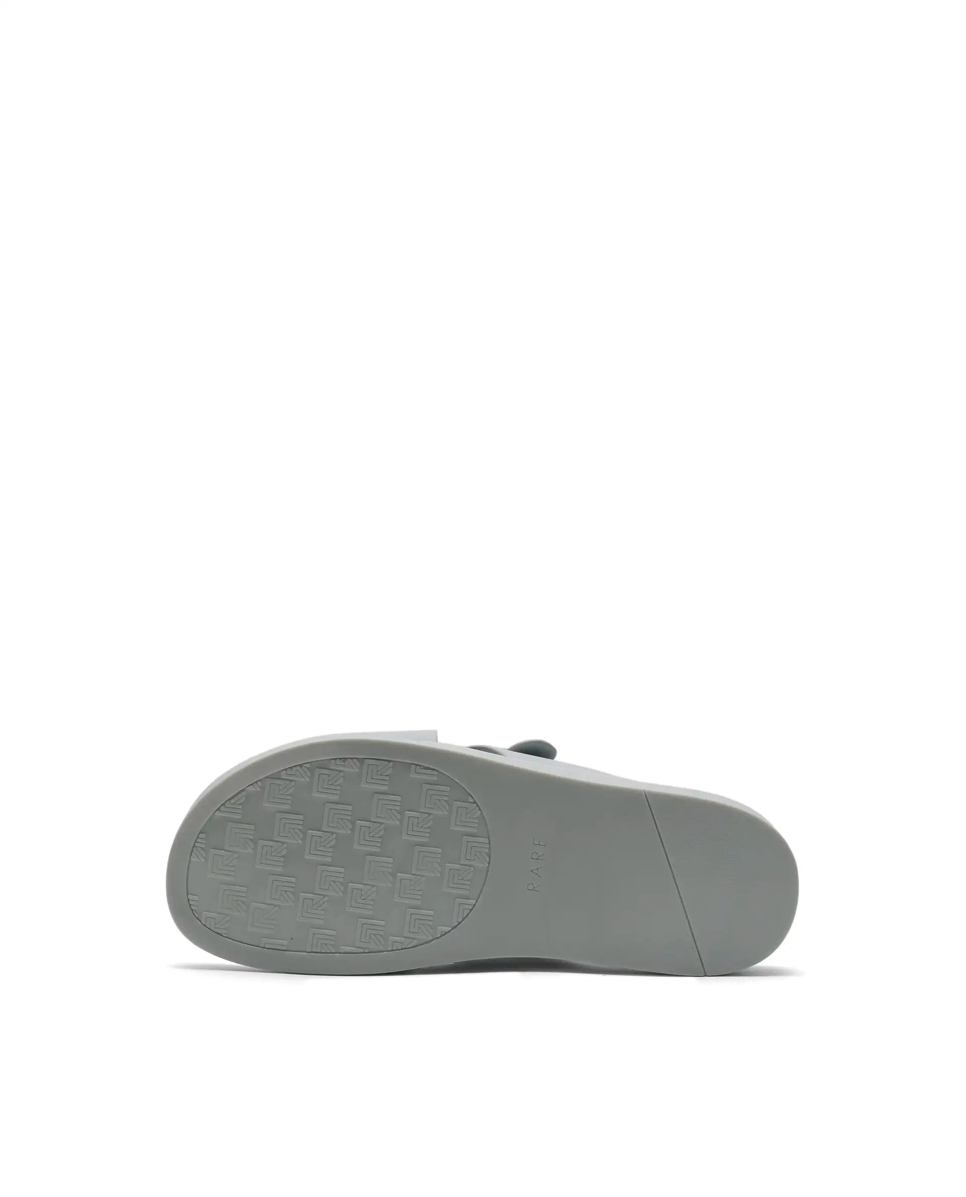 Rarez Men's Mave Light Grey Leather Regular Sandal