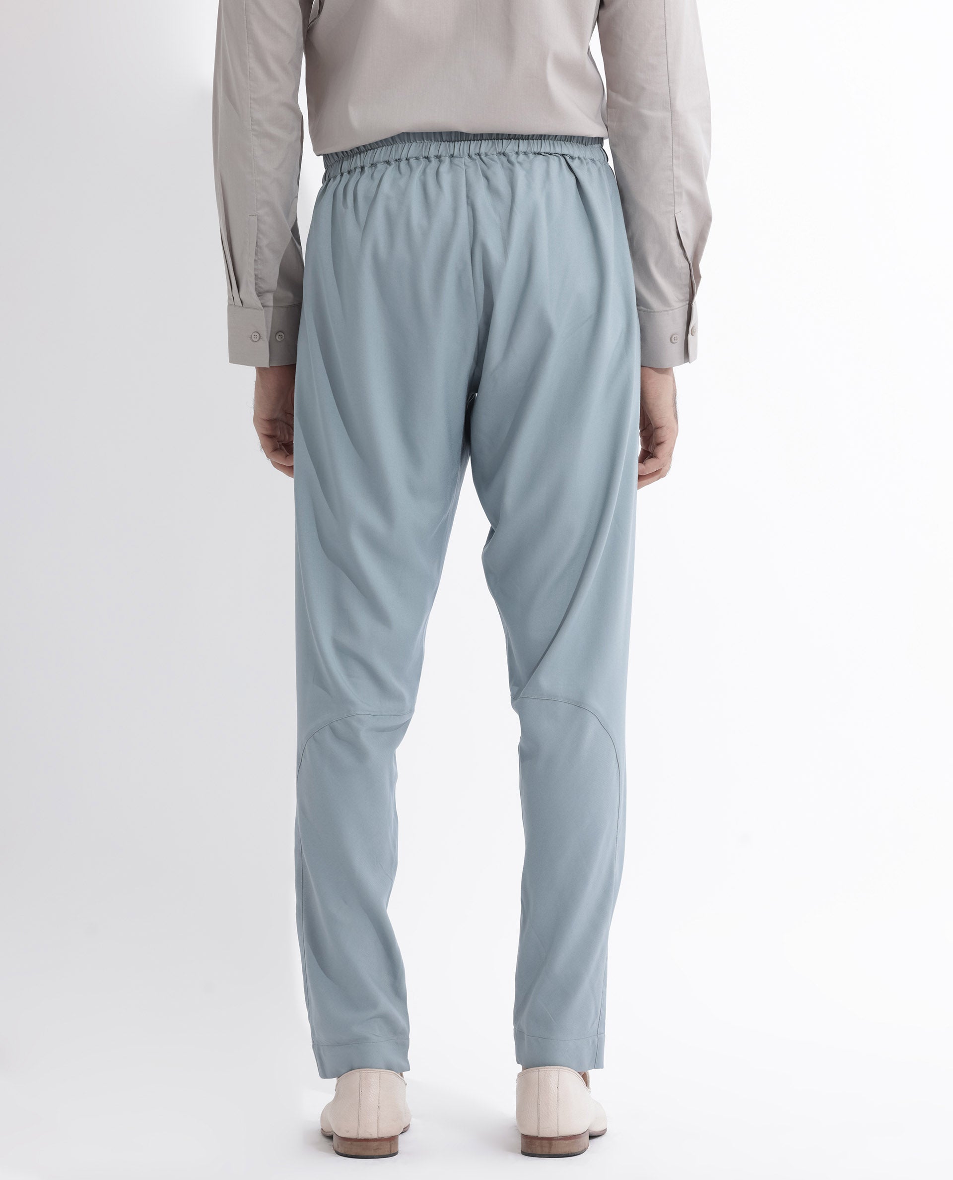 Rare Rabbit Mens Medo-P Dusky Green Mid Rise Pajama