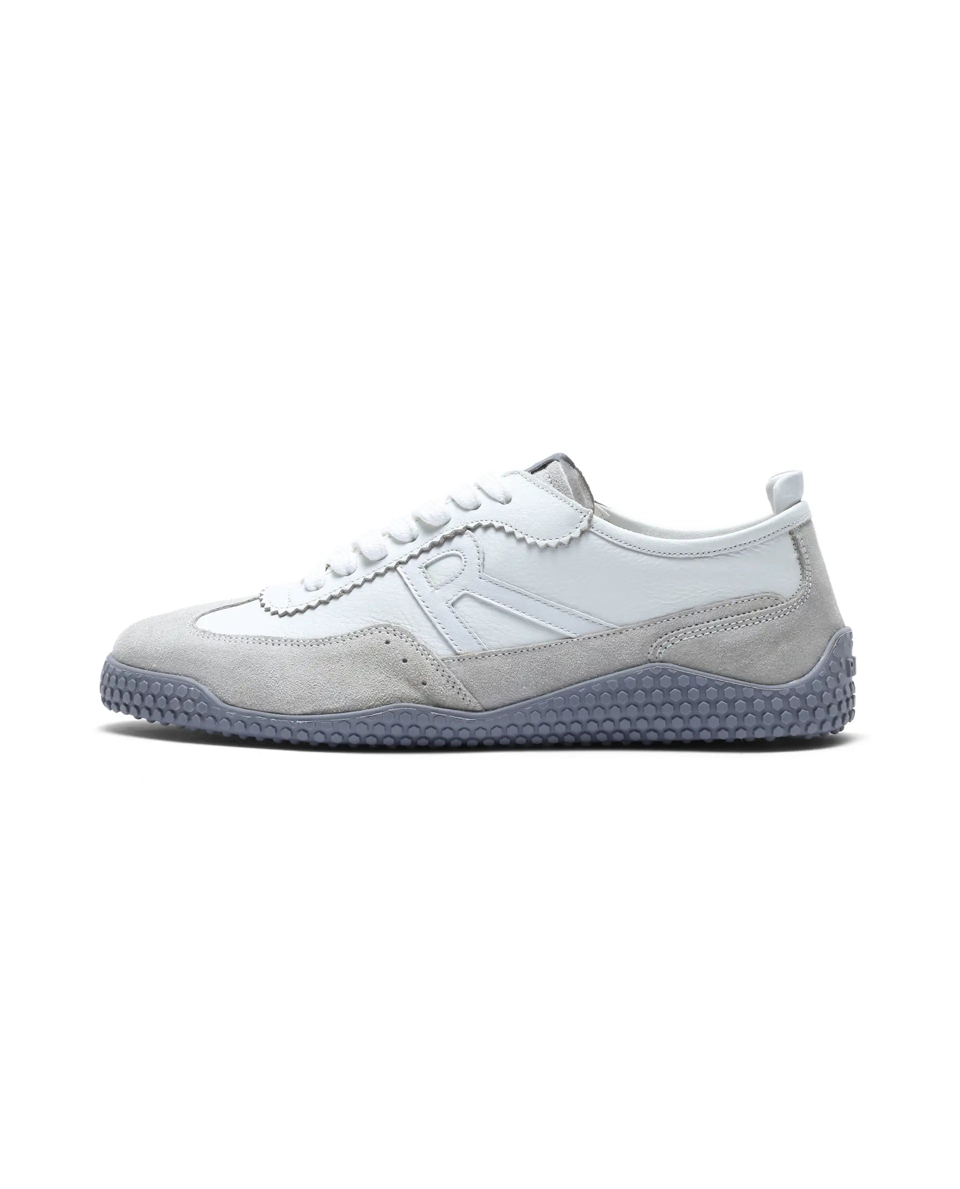 Rare Rabbit Men's Membo Cement Leather Fabric Sneaker