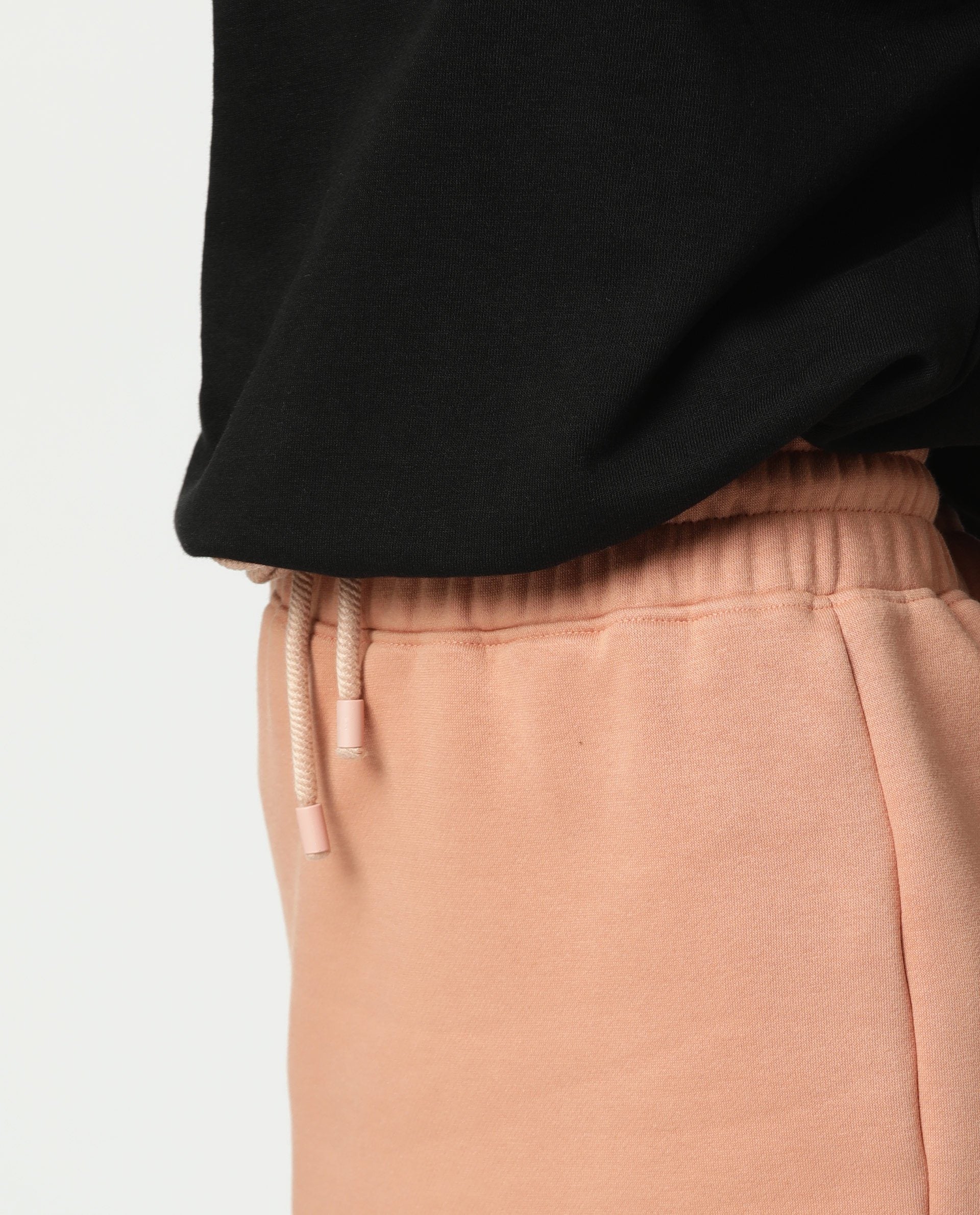 Rareism Women Fudge Orange Poly Cotton Fabric Tailored Fit High Rise Solid Midi Skirt