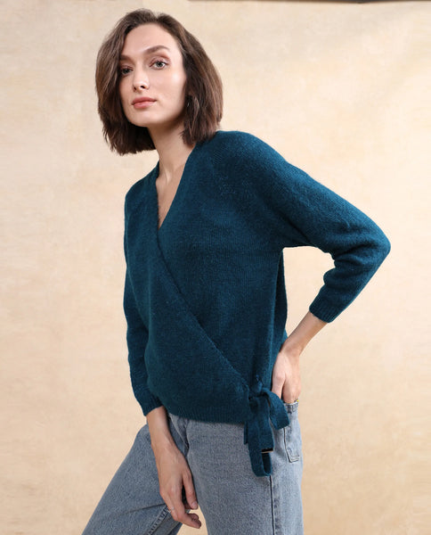 supreme 15fw heather cardigan teal L Supreme Textured Knotted