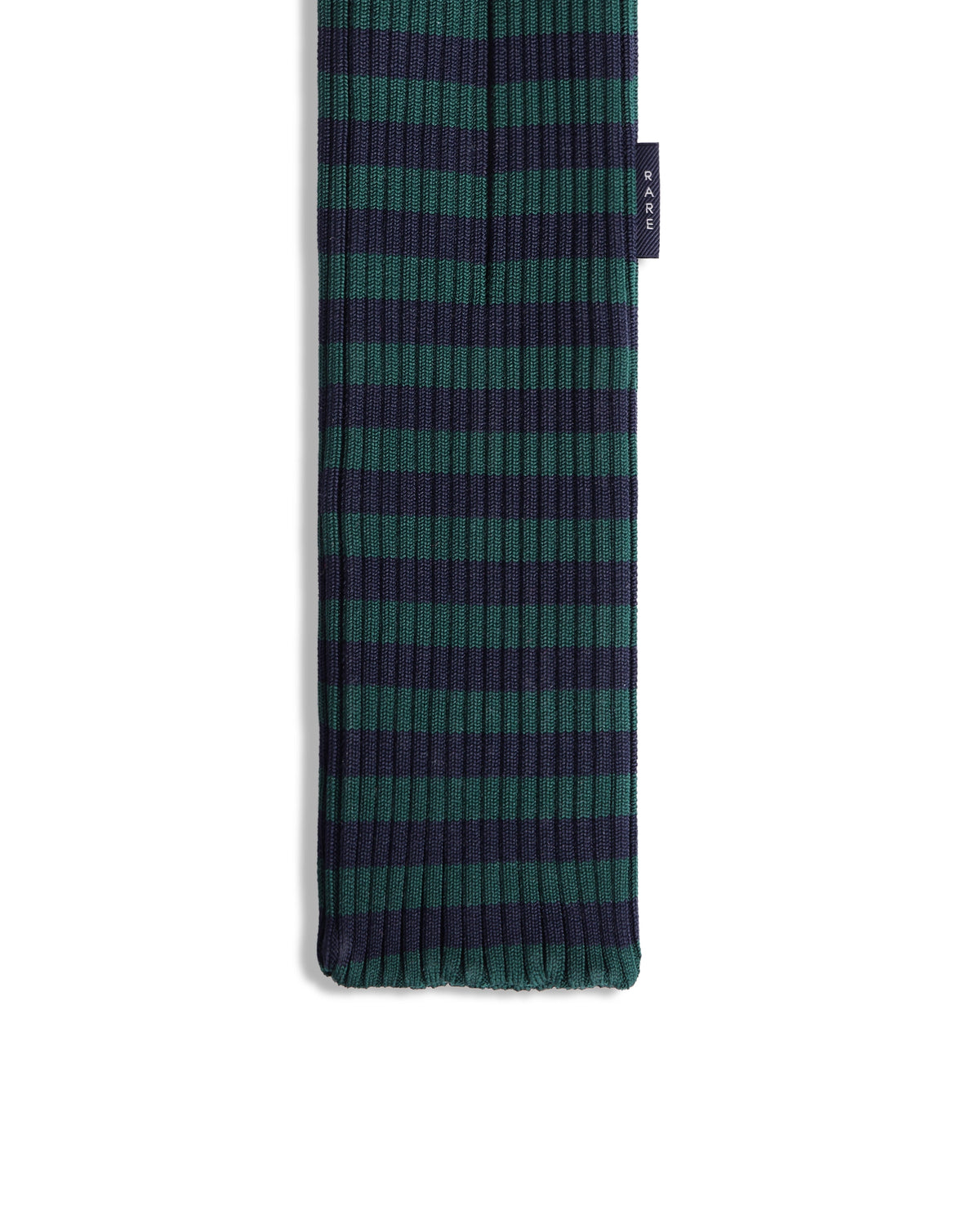 Rareism Women's Mobile Pouch Dark Green Polyester Striped Mobile Pouches