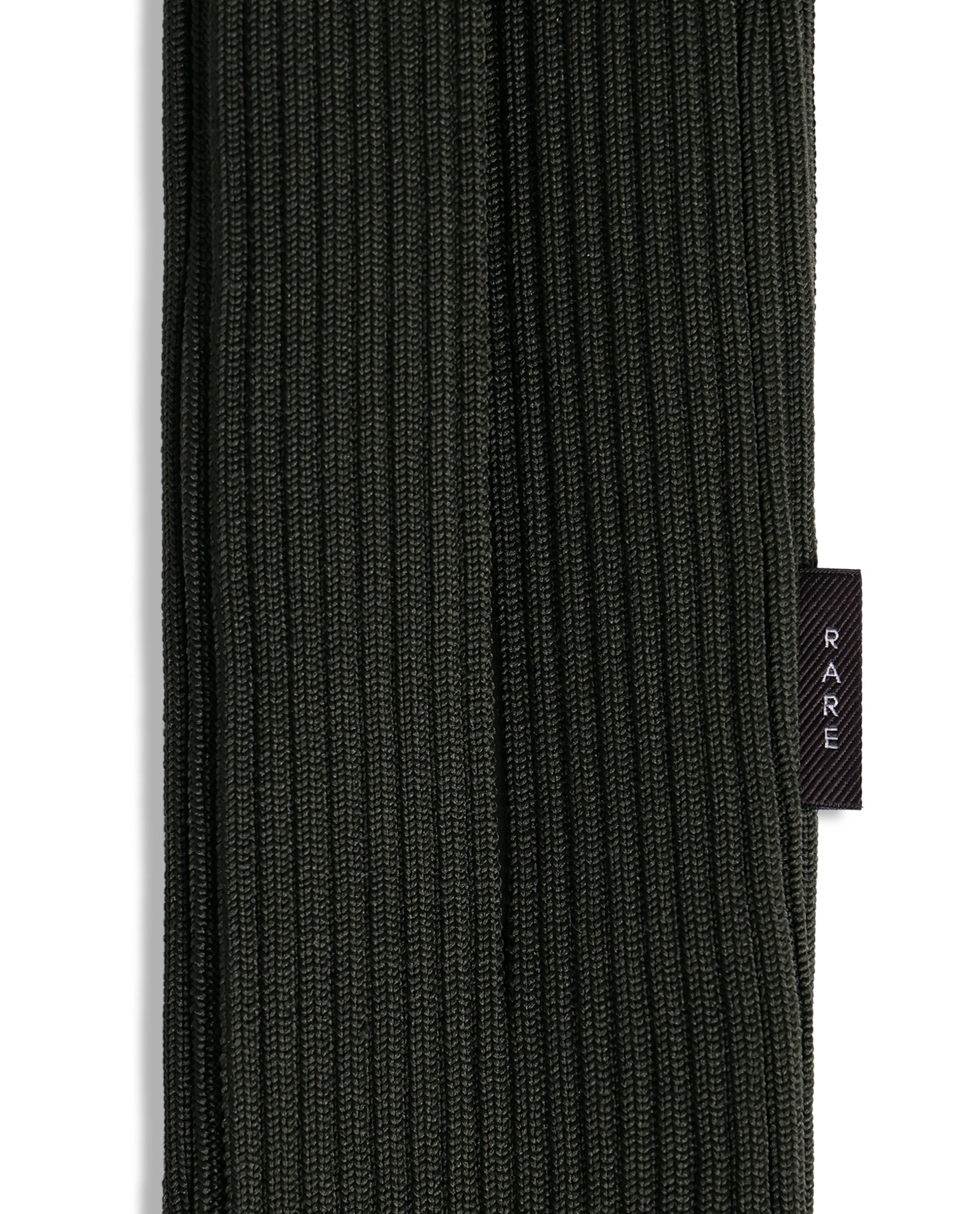 Rareism Women's Mobile Pouch Dark Olive Polyester Striped Mobile Pouches