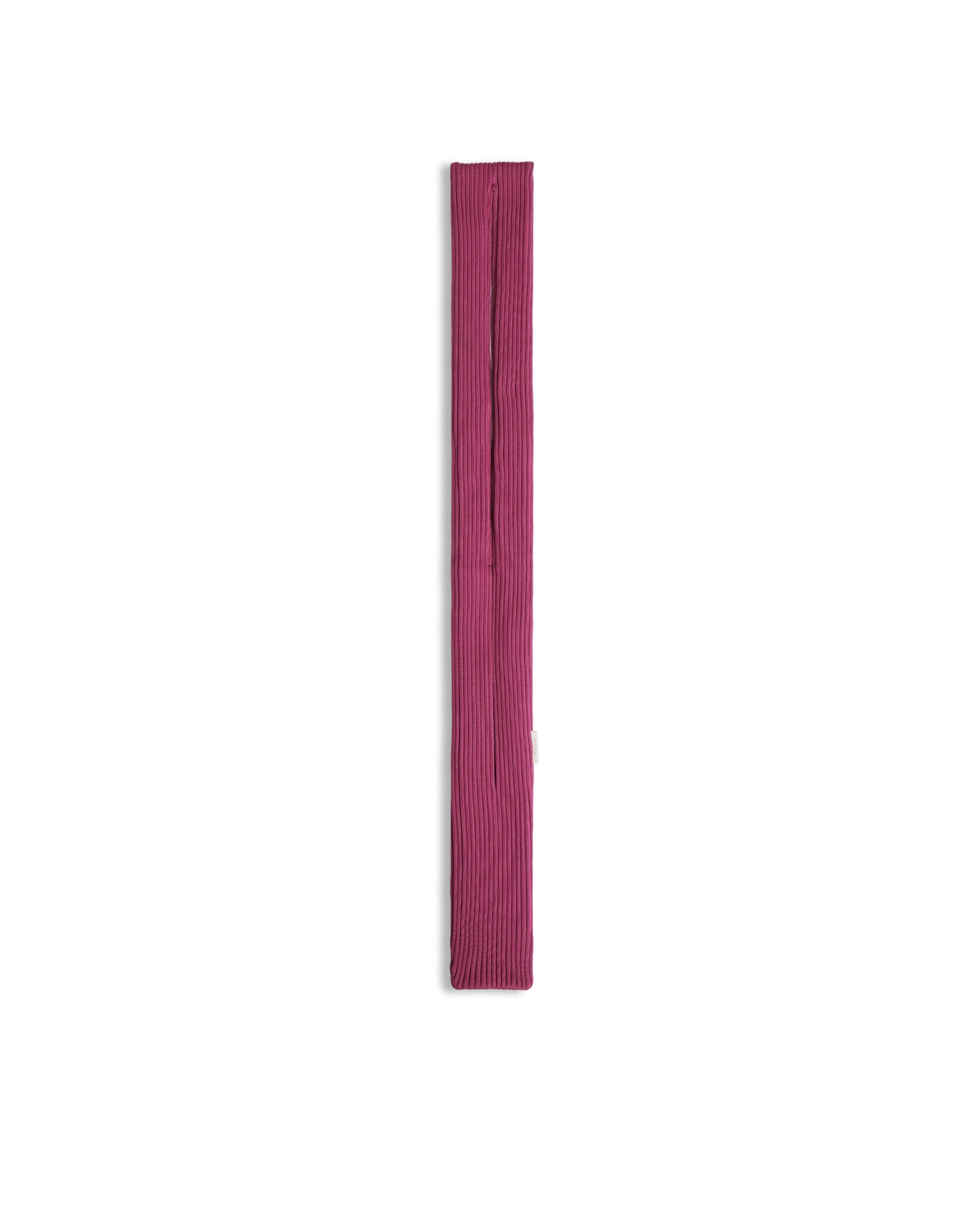 Rareism Women's Mobile Pouch Fluorescent Pink Polyester Striped Mobile Pouches