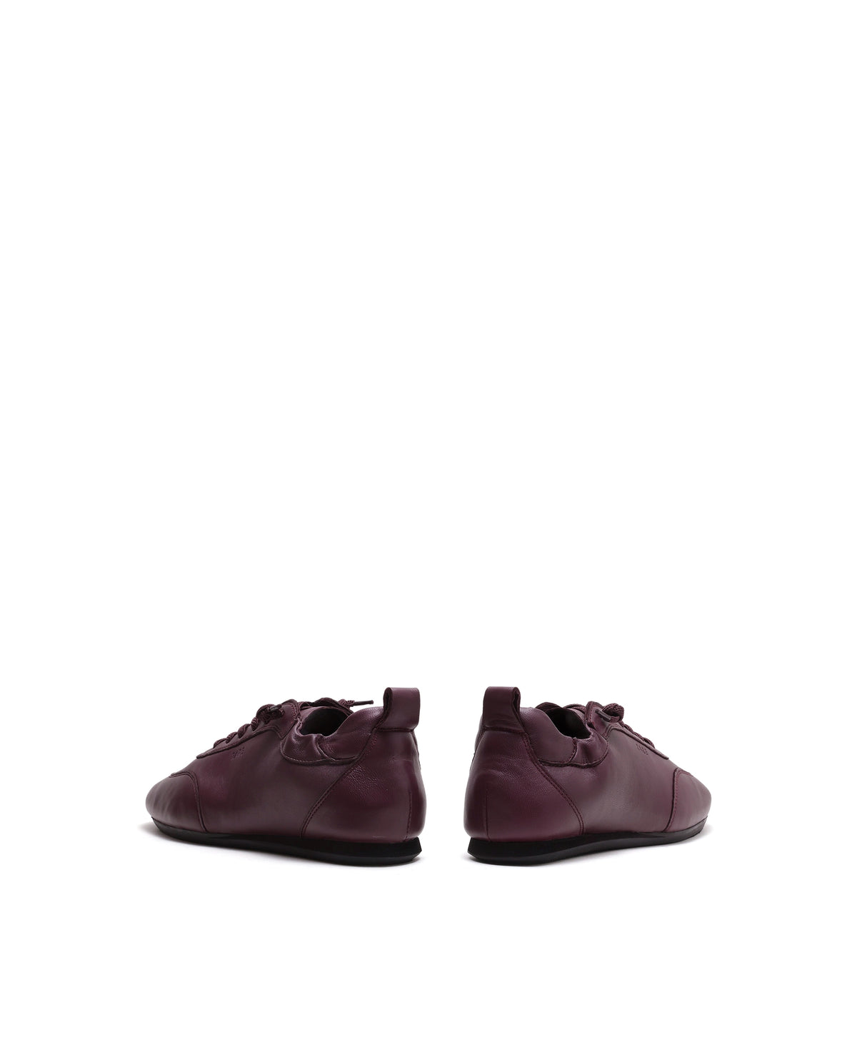 Rarez Men's Montare 7 Dark Burgundy Leather Sneaker